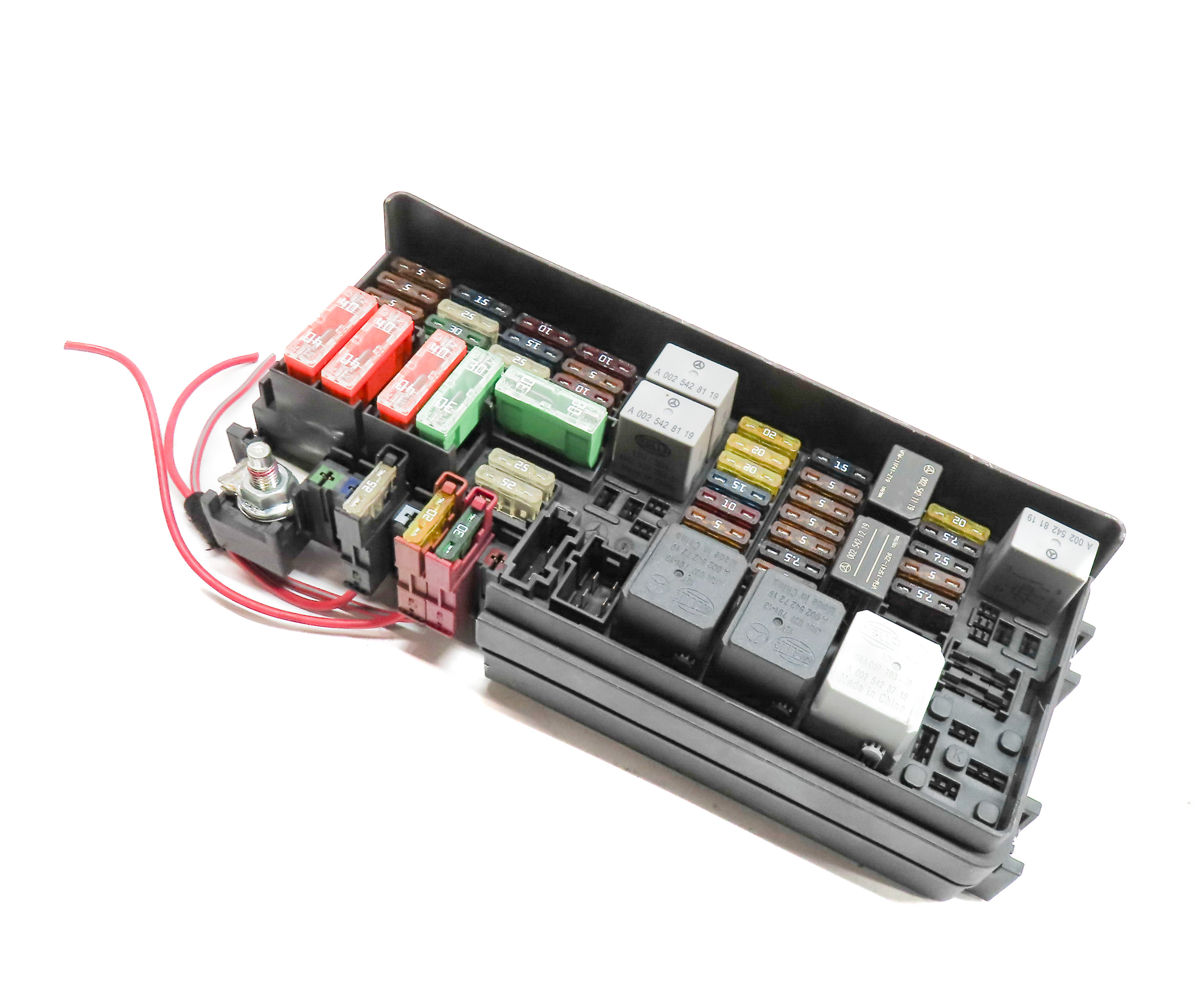 2011 MERCEDES GL450 (X164) 4.6L (273.923) REAR POWER DISTRIBUTION FUSE RELAY BOX — exact item pictured