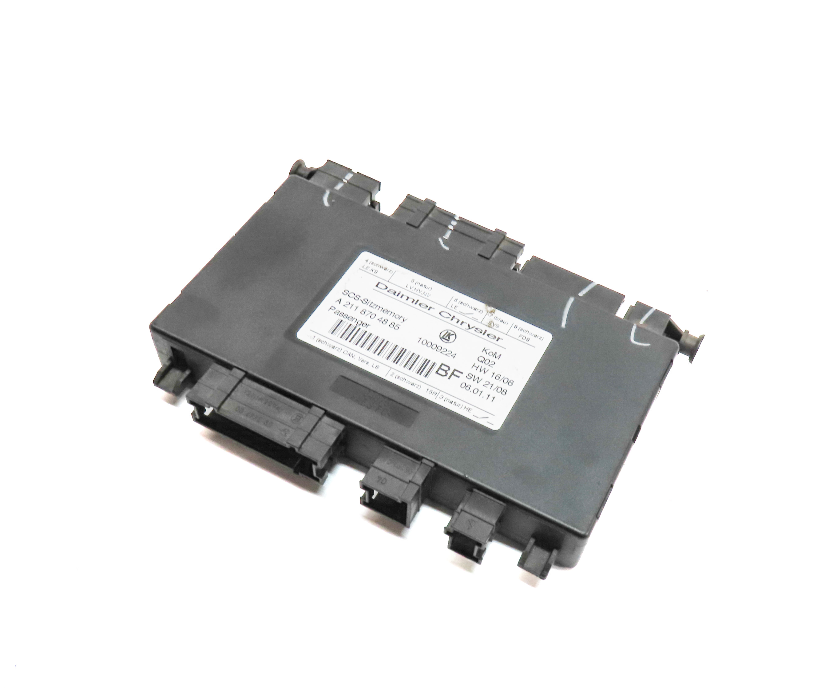 2011 MERCEDES GL450 (X164) FRONT RIGHT PASSENGER MEMORY SEAT CONTROL MODULE — exact item pictured