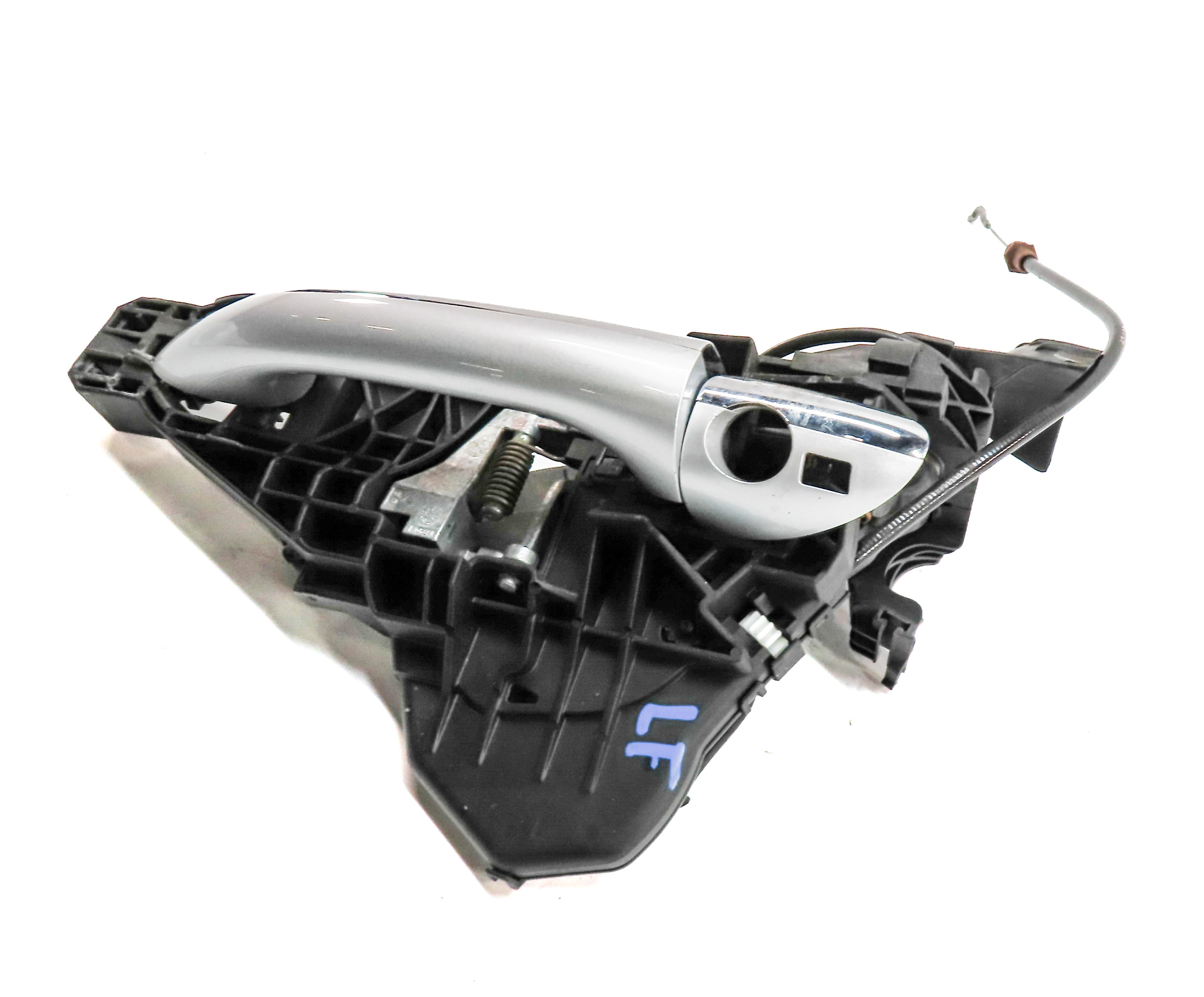 2011 MERCEDES GL450 (X164) FRONT LEFT DRIVER DOOR HANDLE ASSEMBLY (Silver) — exact item pictured