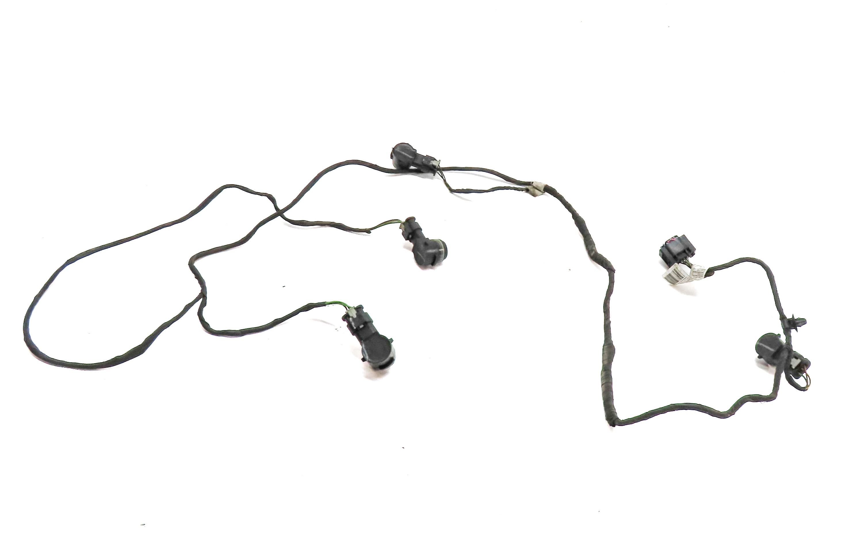 2017 BMW X5 (F15) REAR PARK ASSIST DISTANCE CONTROL WIRE SENSOR SET/4 (Gray) — exact item pictured
