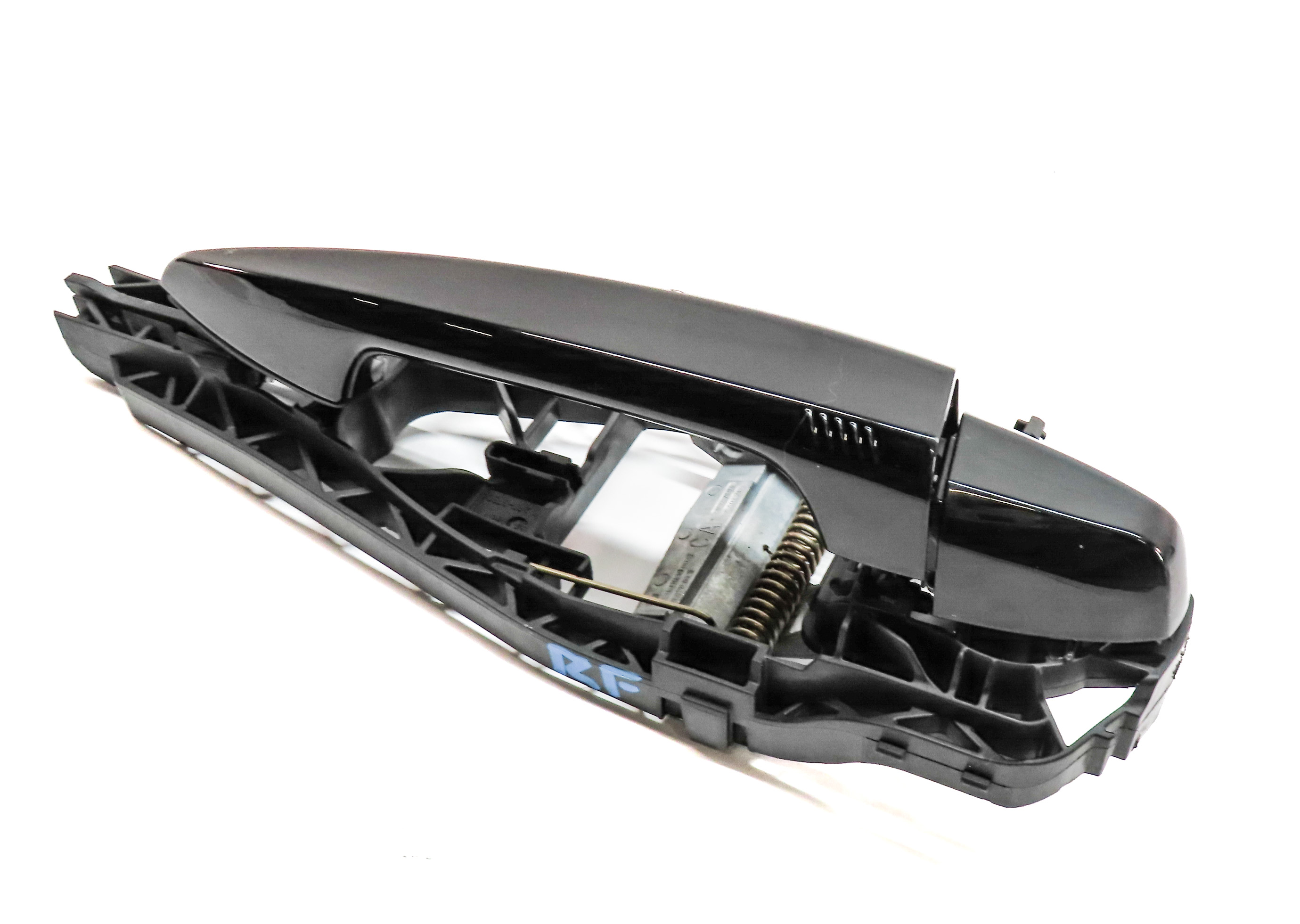 14-21 BMW X1 X2 X5 X6 (F15 F16 F39 F48) FRONT RIGHT COMFORT DOOR HANDLE (Black) — exact item pictured