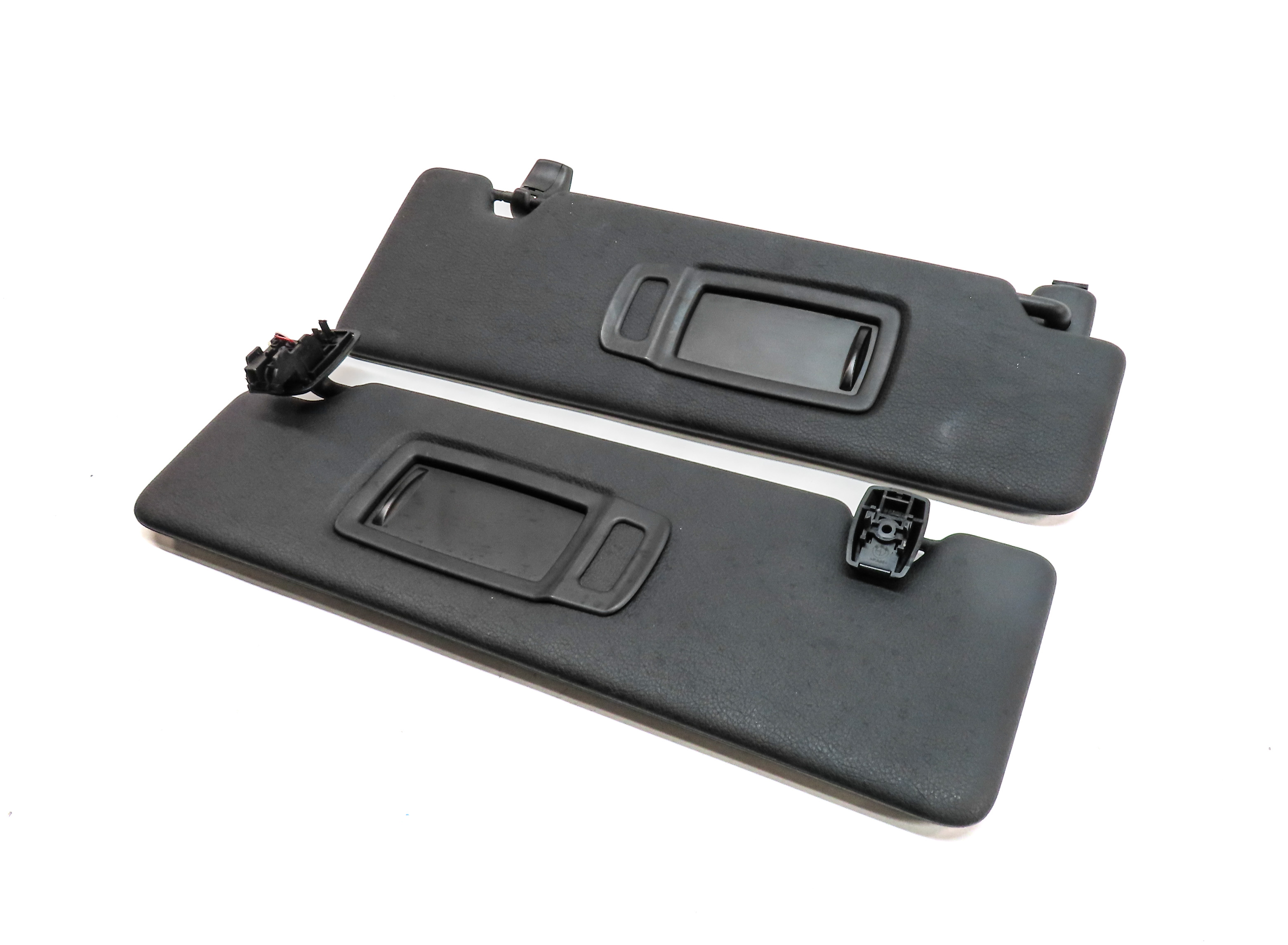 2018-2022 BMW X2 (F39) FRONT LEFT & RIGHT SUN VISOR SET 2 (Black) — exact item pictured