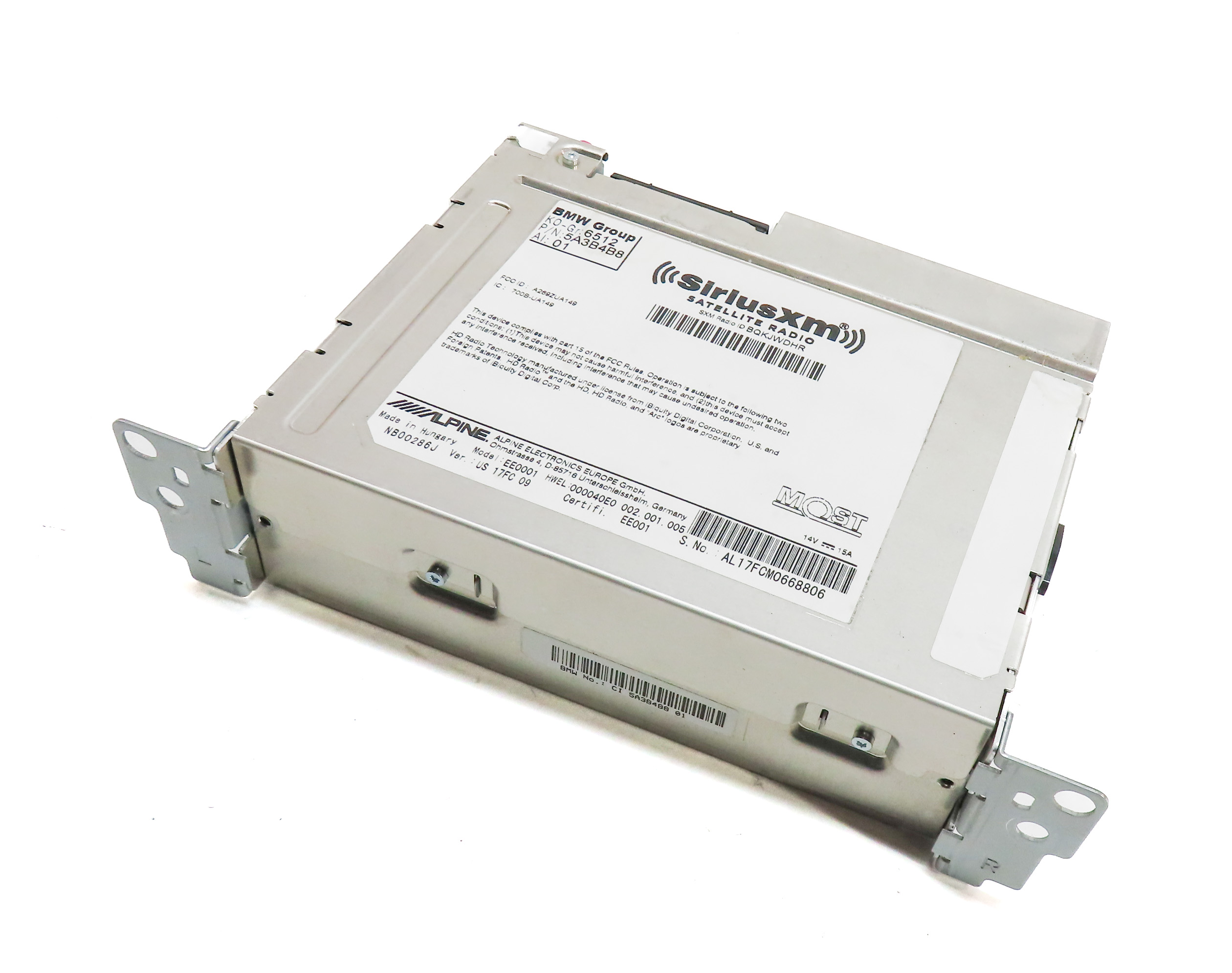 21-22 BMW X2 F39 AM FM SIRIUS SATELLITE RADIO RECEIVER CONTROL MODULE — exact item pictured