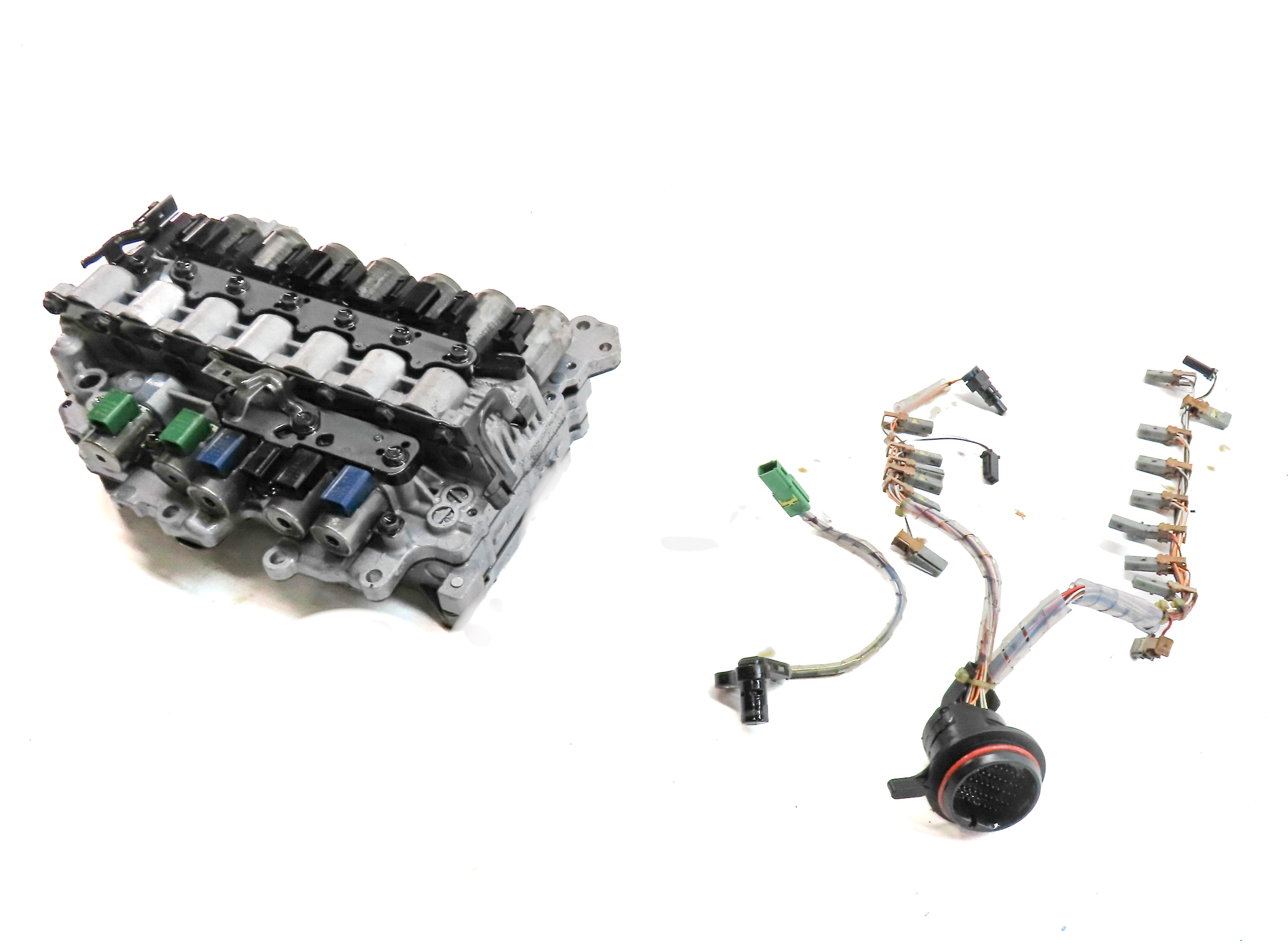 19-23 BMW 228i 235i X2 COOPER COUNTRYMAN AUTO TRANSMISSION VALVE BODY w/HARNESS — exact item pictured