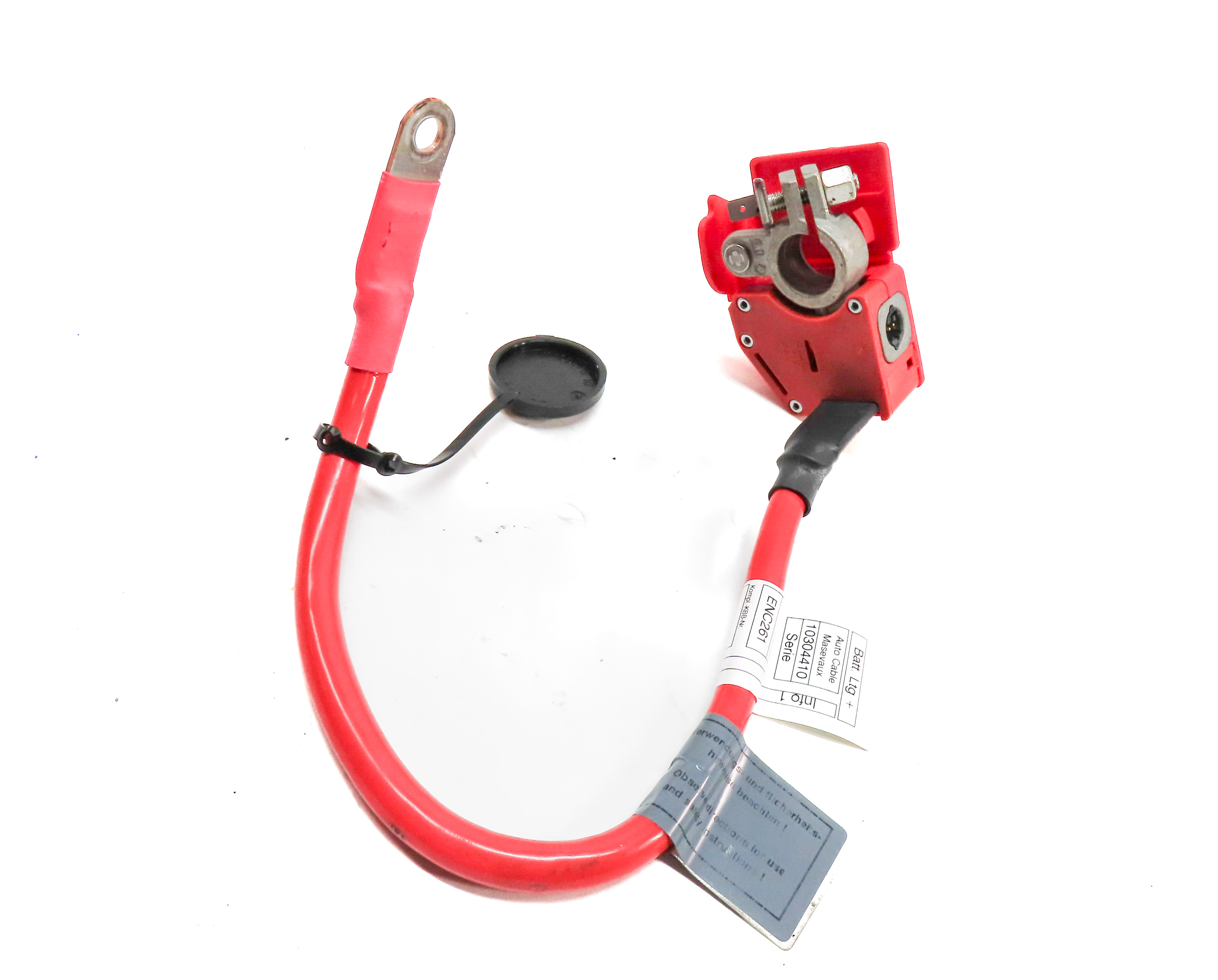 2014 BMW 335I (F30) 3.0L (N55) ENGINE POSITIVE BATTERY TERMINAL CABLE WIRE — exact item pictured