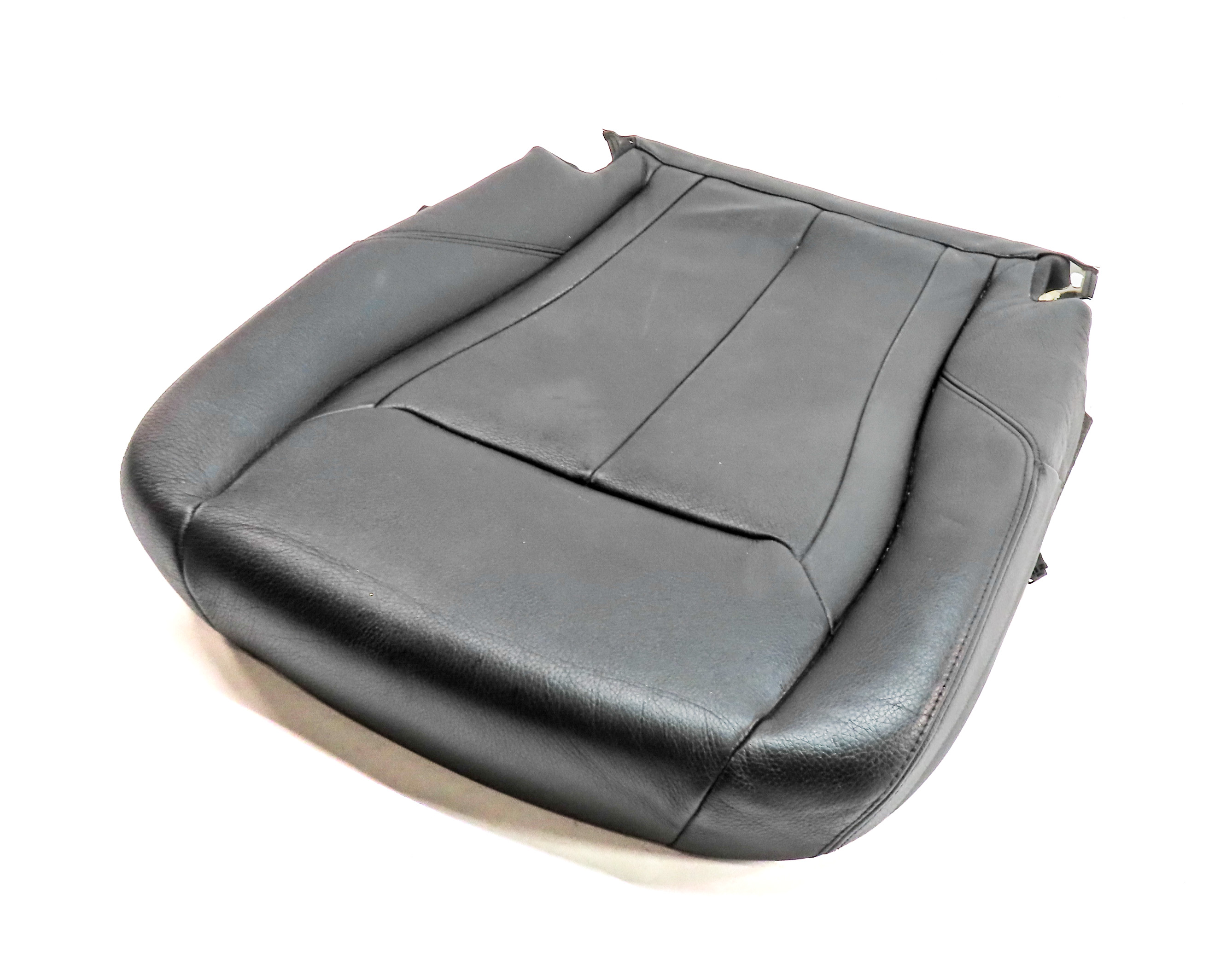 2014 BMW 335I (F30) FRONT LEFT DRIVER LOWER HEATED SEAT CUSHION (Black) — exact item pictured