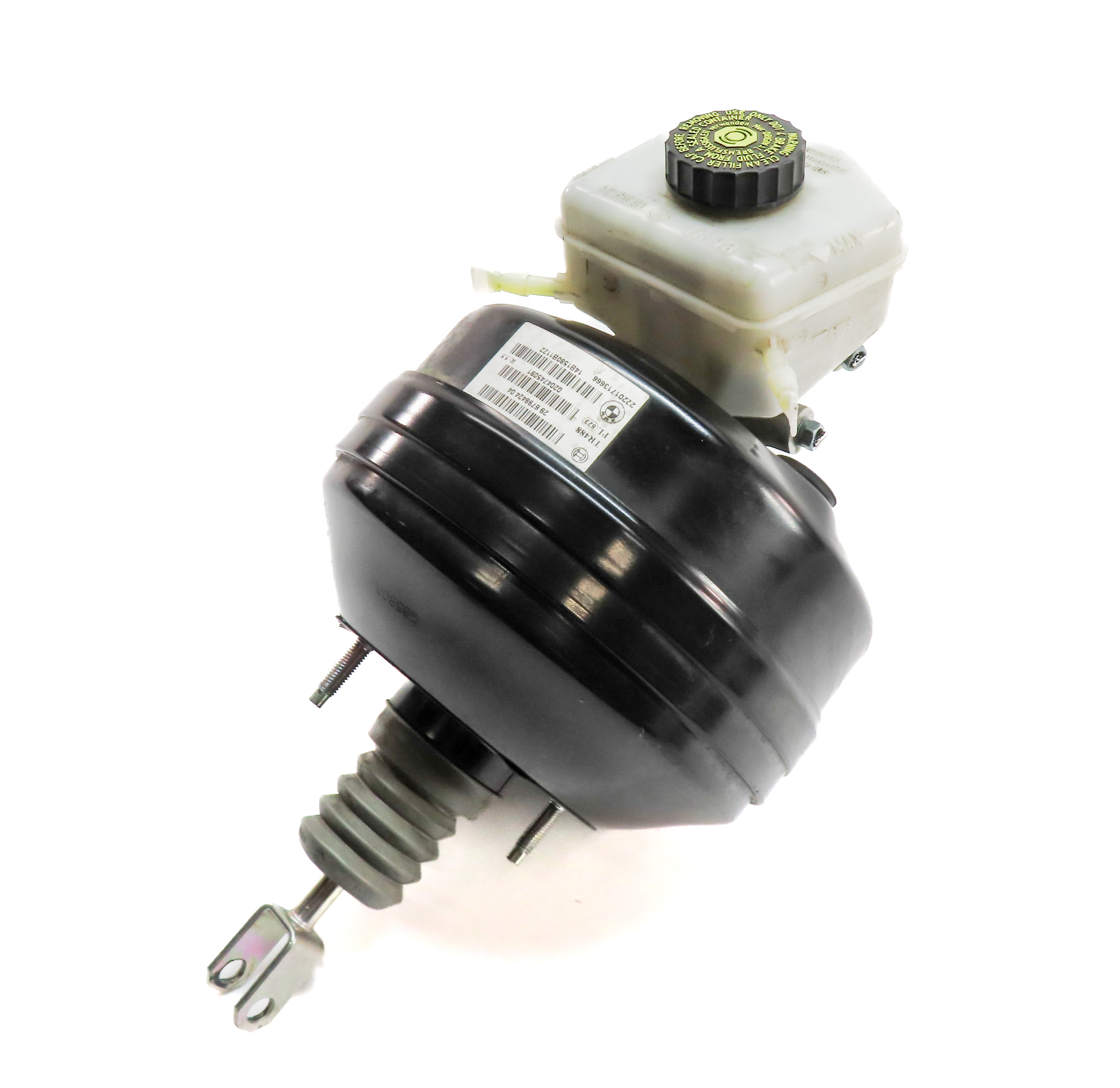 2014 BMW 335I (F30) 3.0L (N55) ENGINE POWER BRAKE BOOSTER w/ MASTER CYLINDER — exact item pictured