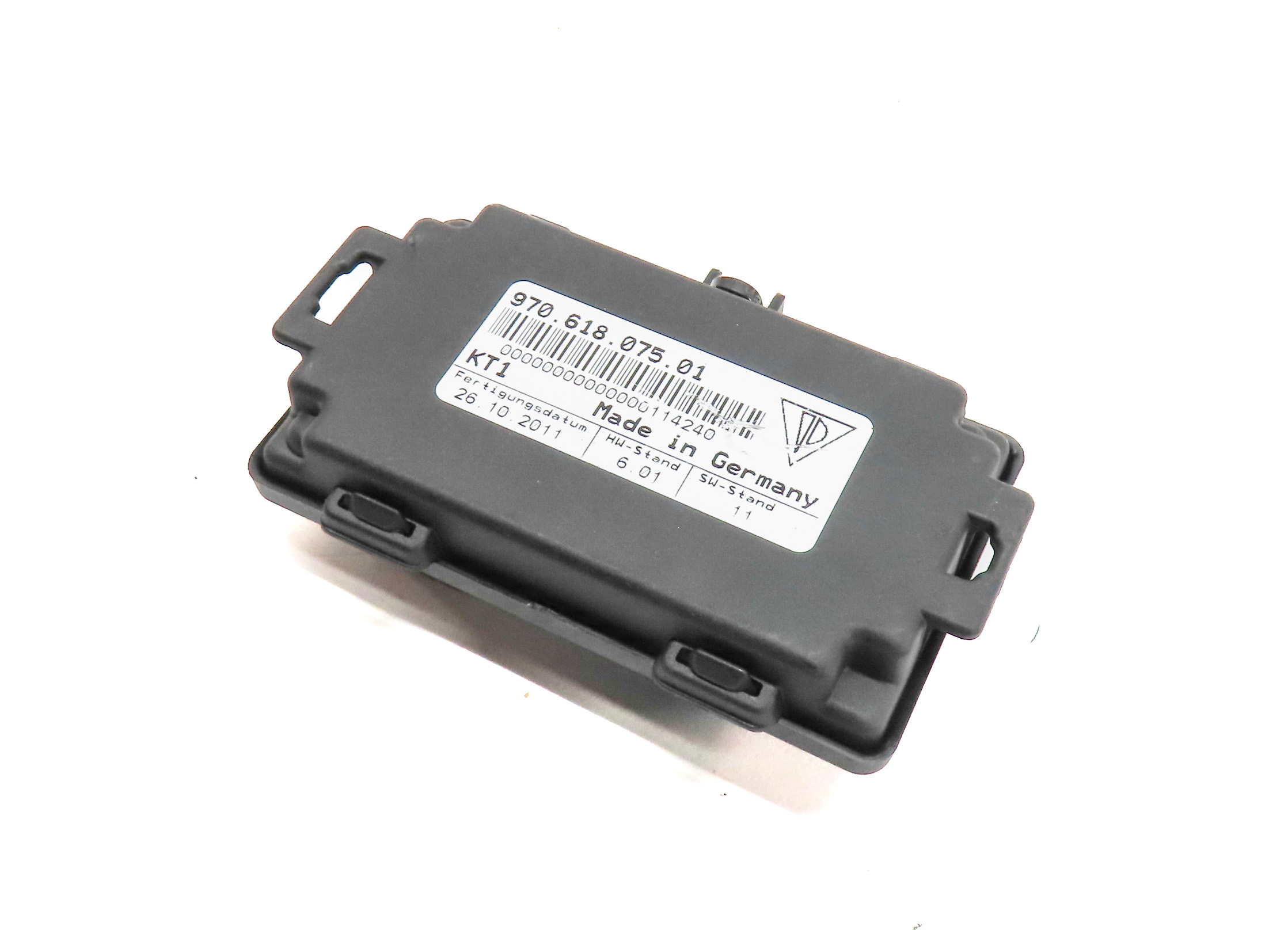 12 PORSCHE PANAMERA (970 G1) 3.6L (M46.20) BATTERY POWER JUNCTION CONTROL MODULE — exact item pictured
