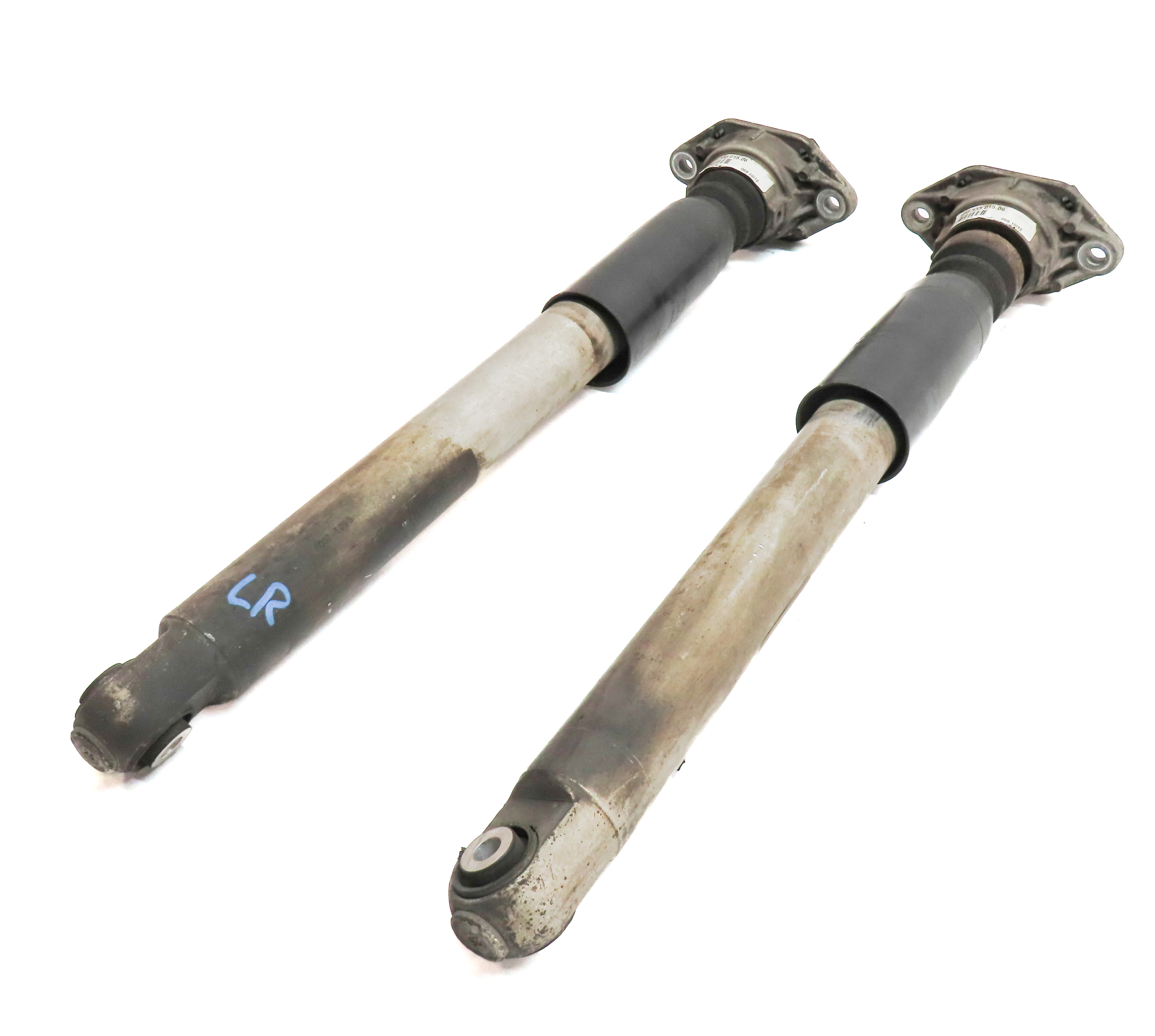 2012 PORSCHE PANAMERA (970 G1) RWD REAR SUSPENSION LEFT & RIGHT SHOCK STRUT SET — exact item pictured