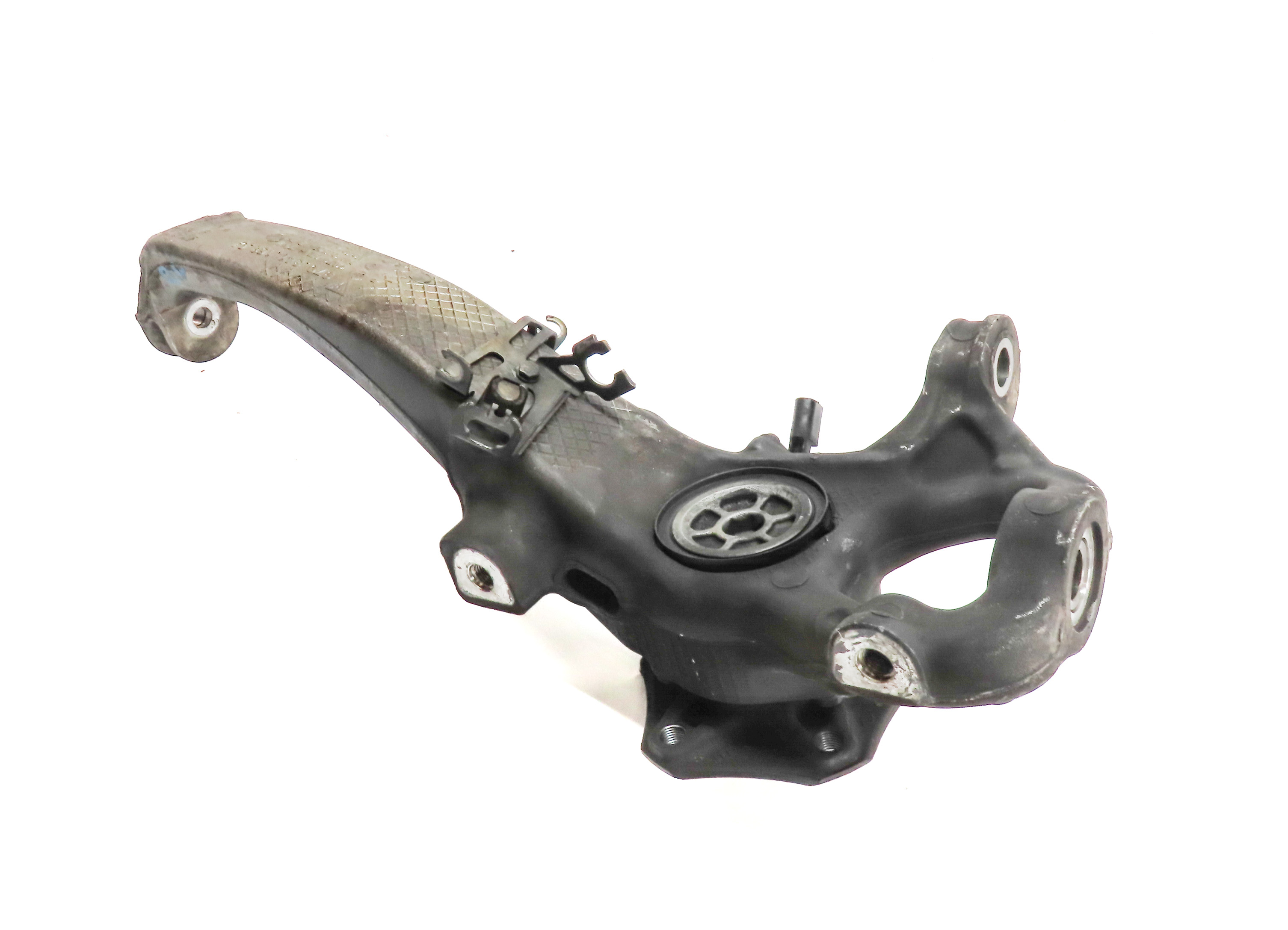 10-16 PORSCHE PANAMERA 970 G1 FRONT RIGHT SPINDLE KNUCKLE WHEEL HUB BEARING — exact item pictured