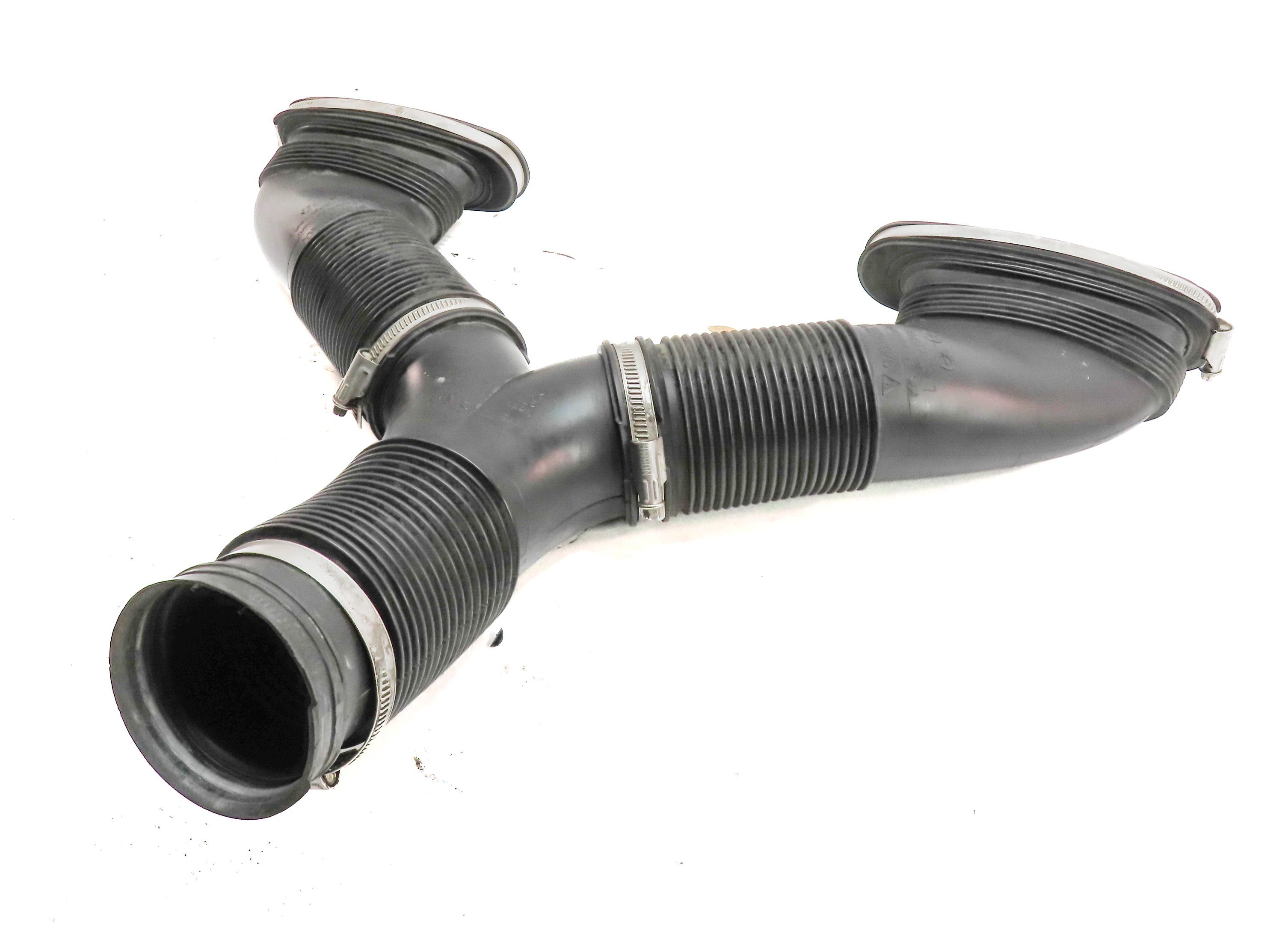 2012 PORSCHE PANAMERA (970 G1) 3.6L (M46.20) ENGINE AIR INTAKE Y HOSE PIPE DUCT — exact item pictured