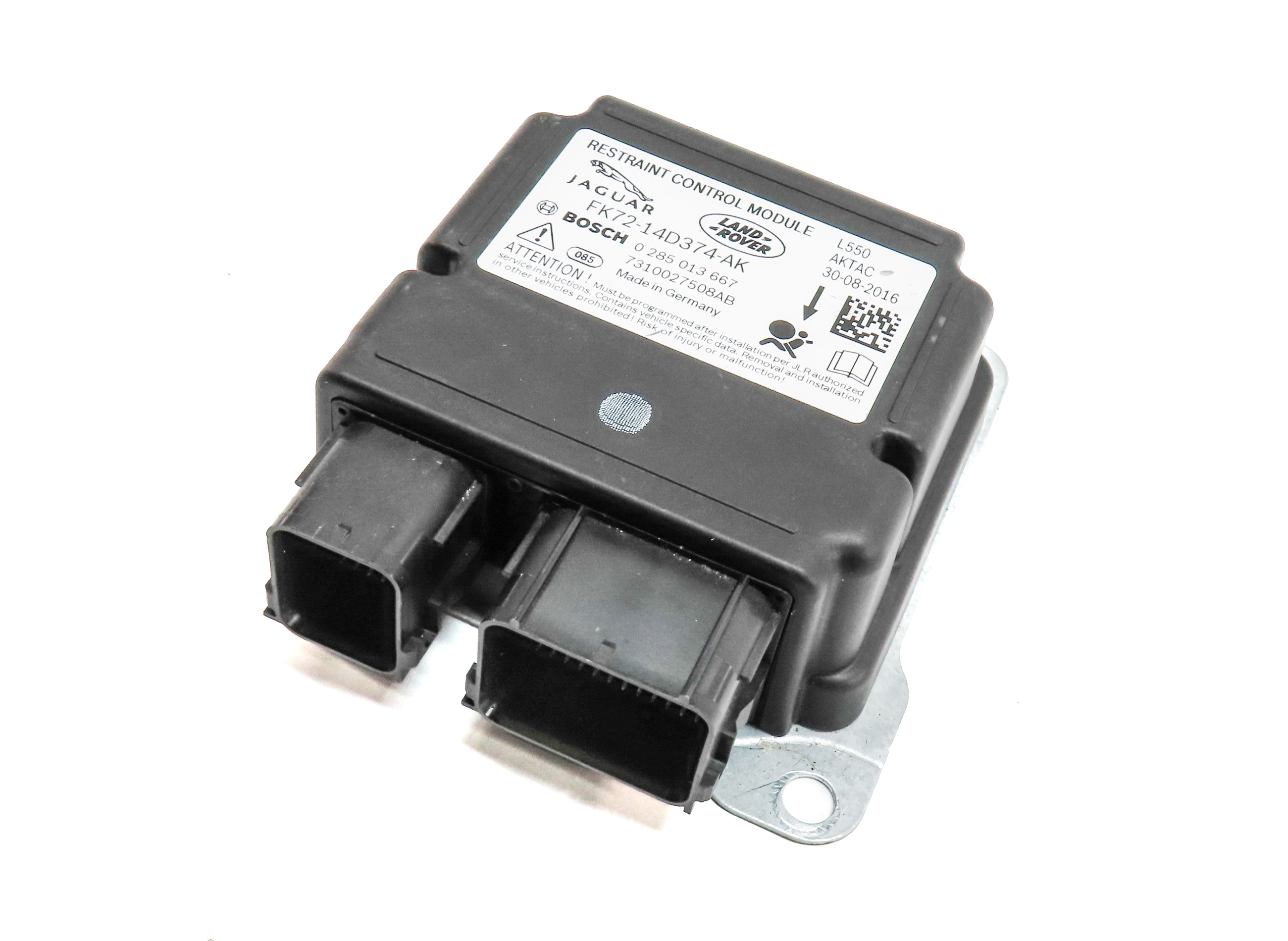 2015-2019 LAND ROVER DISCOVERY SPORT (L538) SRS BAG CONTROL MODULE — exact item pictured