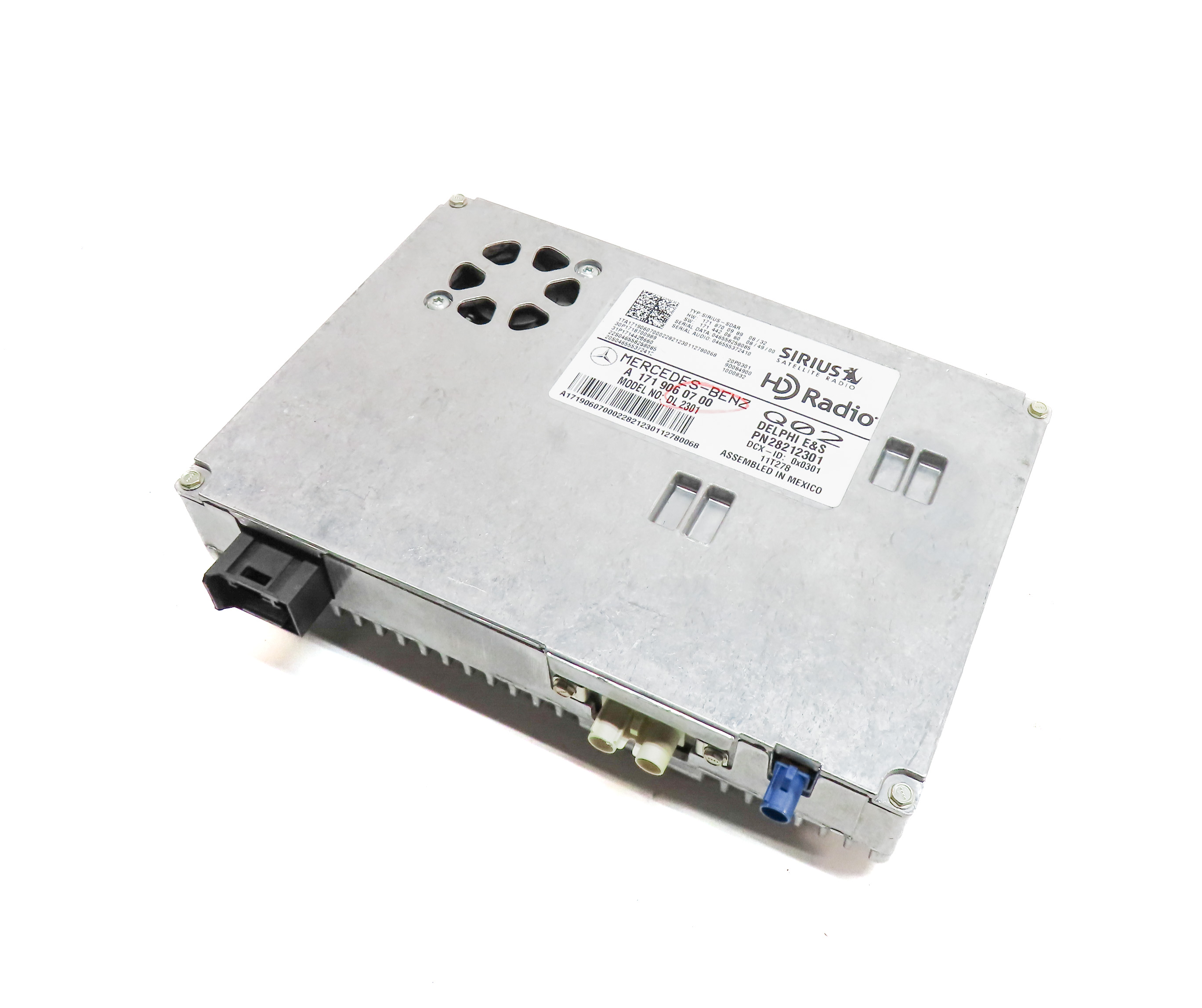 2012 MERCEDES GL450 (X164) SIRIUS SATELLITE RADIO CONTROL RECEIVER MODULE — exact item pictured
