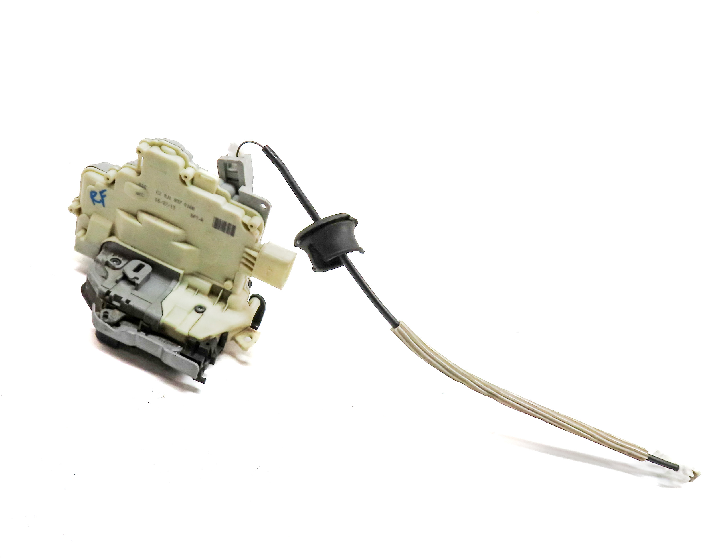 09-18 AUDI PORSCHE CAYENNE PANAMERA 958 970 FRONT RIGHT DOOR LOCK LATCH ACTUATOR — exact item pictured