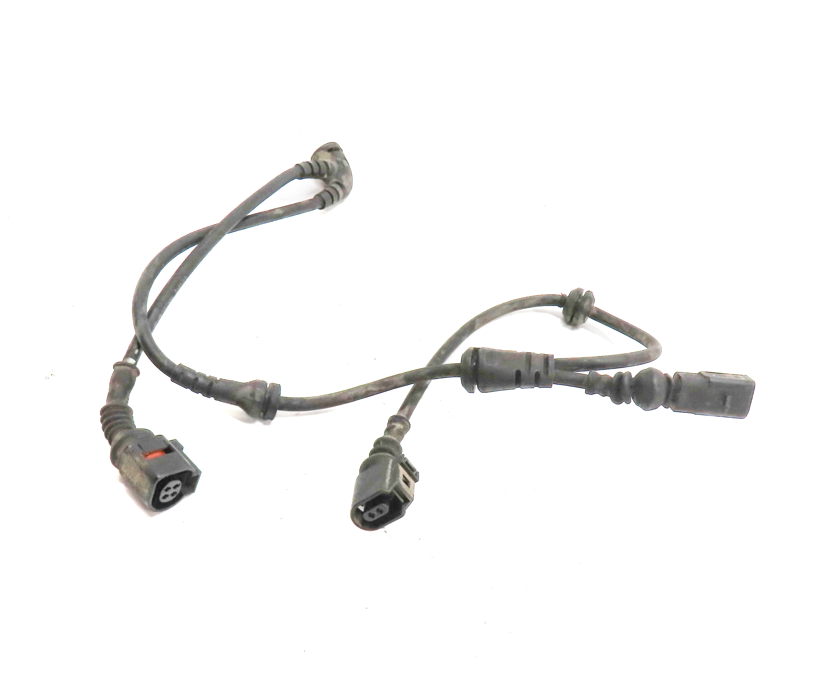 2012 PORSCHE CAYENNE (958) FRONT RIGHT PASSENGER WHEEL SPEED WIRE SENSOR — exact item pictured