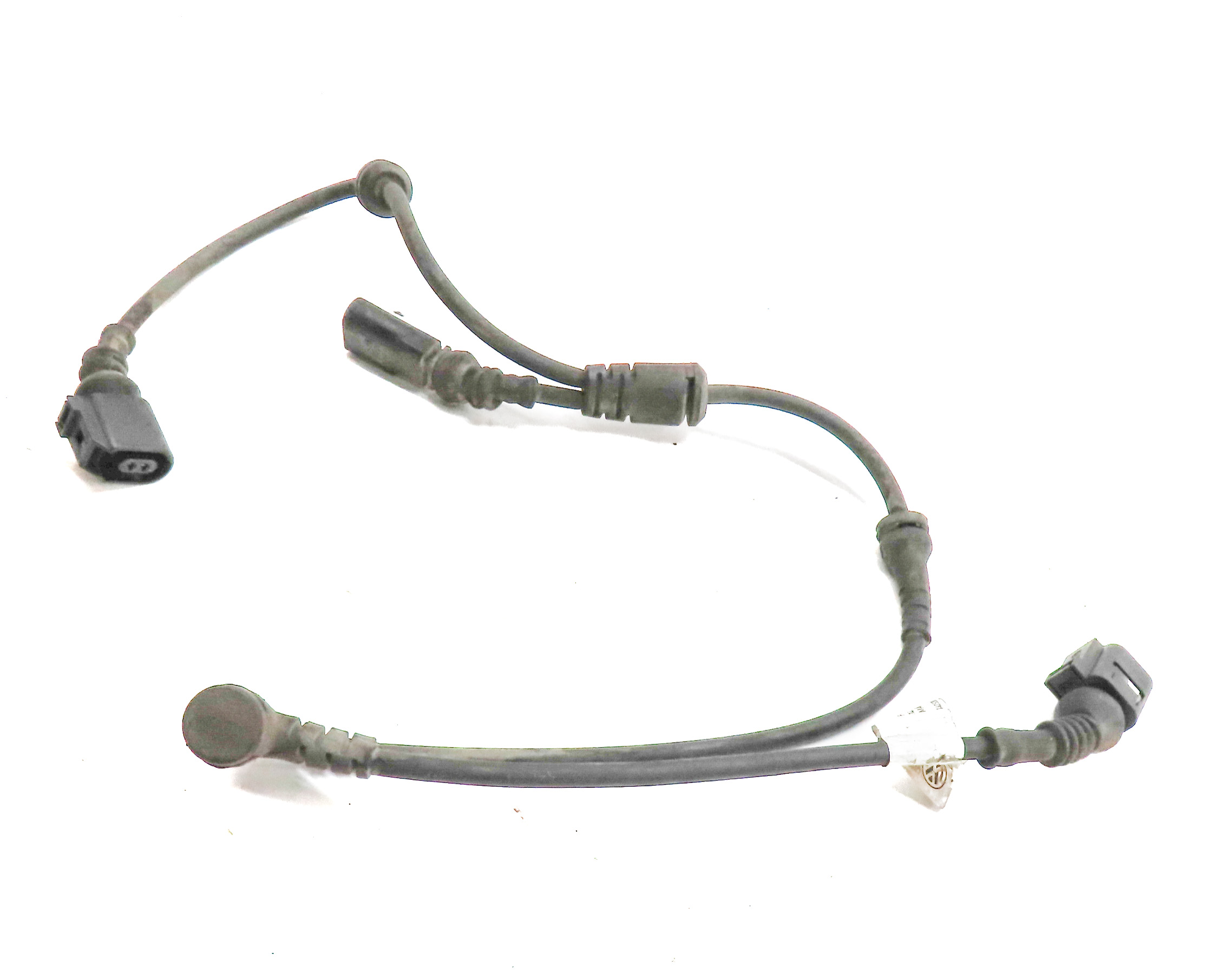 2012 PORSCHE CAYENNE (958) FRONT LEFT DRIVER WHEEL SPEED WIRE SENSOR — exact item pictured