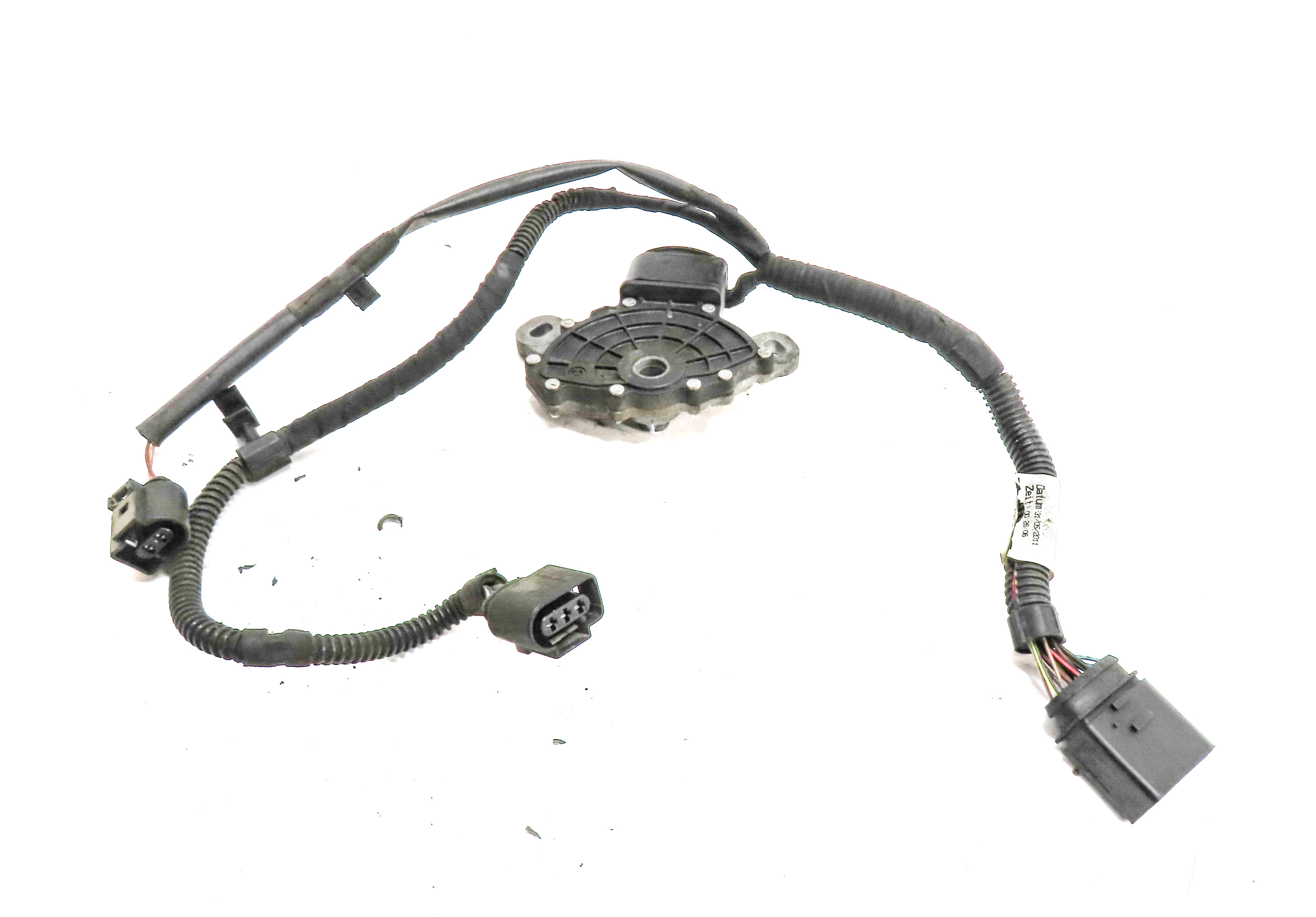2012 PORSCHE CAYENNE (958) 3.6L VR6 ENGINE NEUTRAL SAFETY SWITCH w/ WIRE HARNESS — exact item pictured