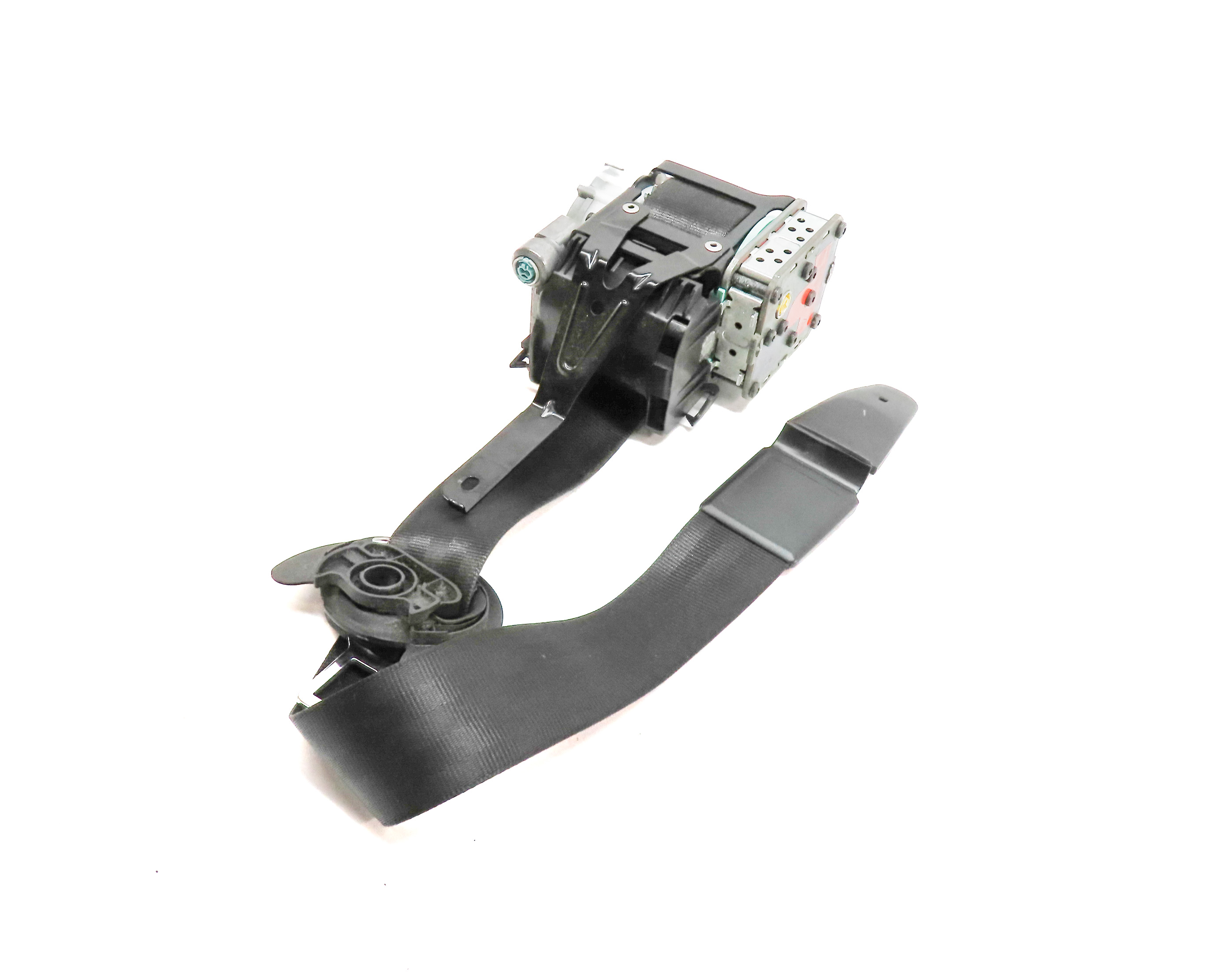 2011-2018 PORSCHE CAYENNE (958) LEFT FRONT DRIVER SEATBELT RETRACTOR (Black) — exact item pictured