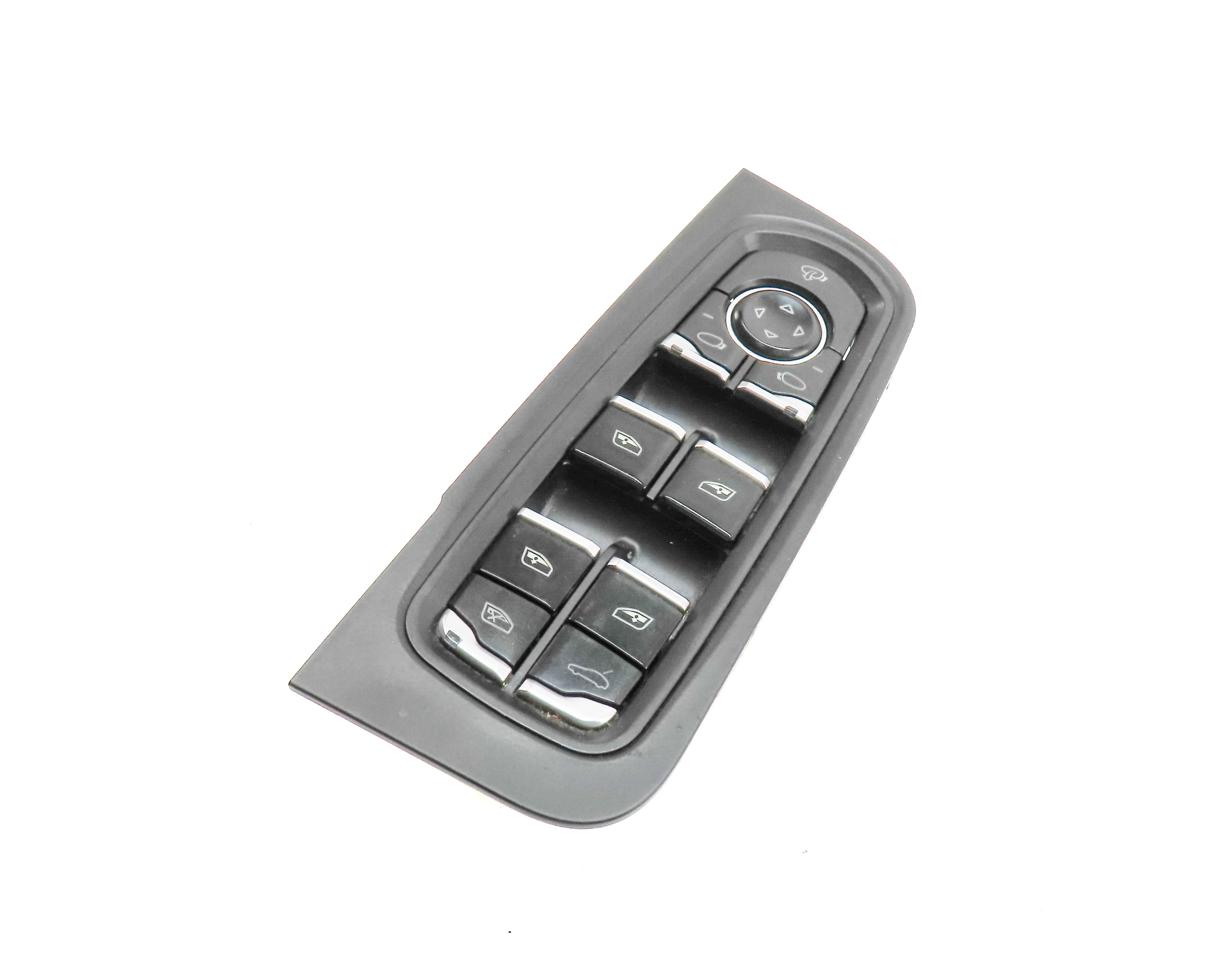 11-12 PORSCHE CAYENNE (958) LEFT FRONT DRIVER DOOR POWER WINDOW SWITCH (BLACK) — exact item pictured