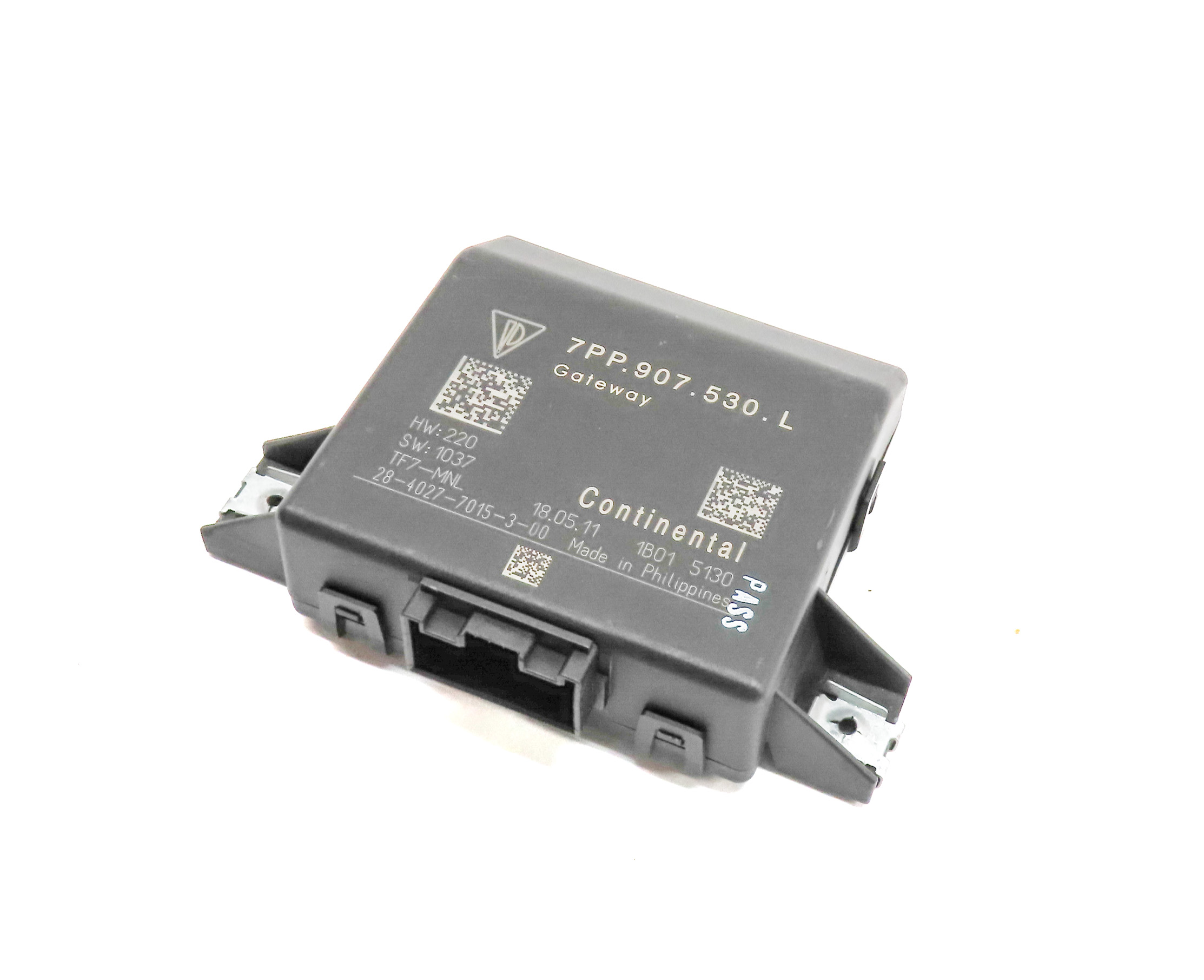 2012 PORSCHE CAYENNE (958) 3.6L VR6 ENGINE GATEWAY CONTROL MODULE — exact item pictured