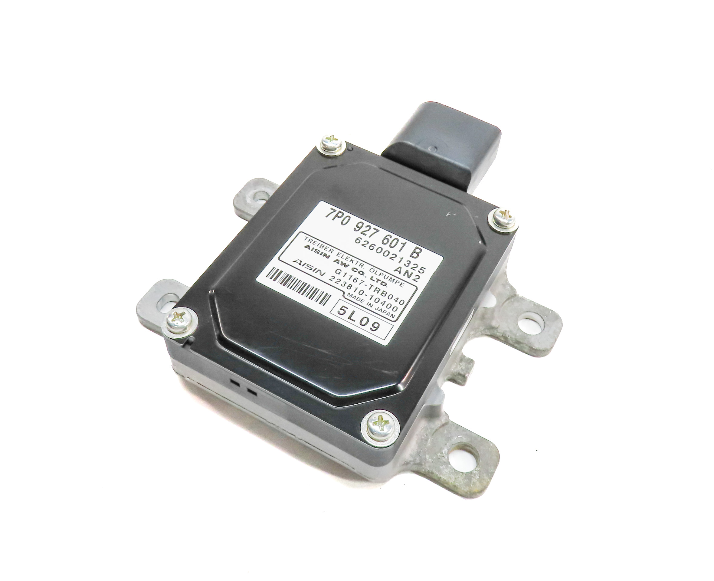 2012 PORSCHE CAYENNE (958) 3.6L VR6 ENGINE HYDRAULIC OIL PUMP CONTROL MODULE — exact item pictured