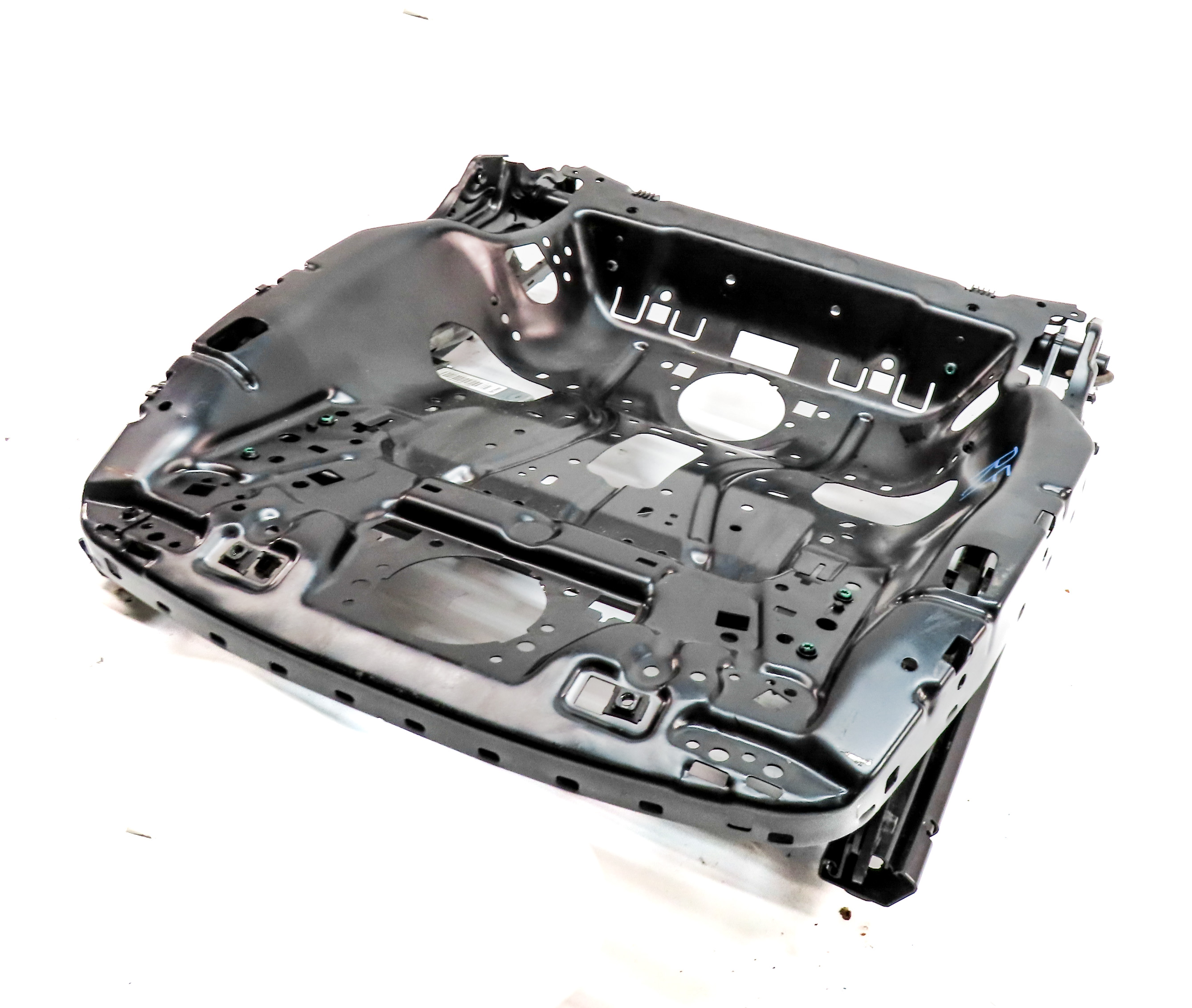 11-14 PORSCHE CAYENNE 958 FRONT RIGHT PASSENGER 8 WAY SEAT TRACK w/ADJUST MOTORS — exact item pictured