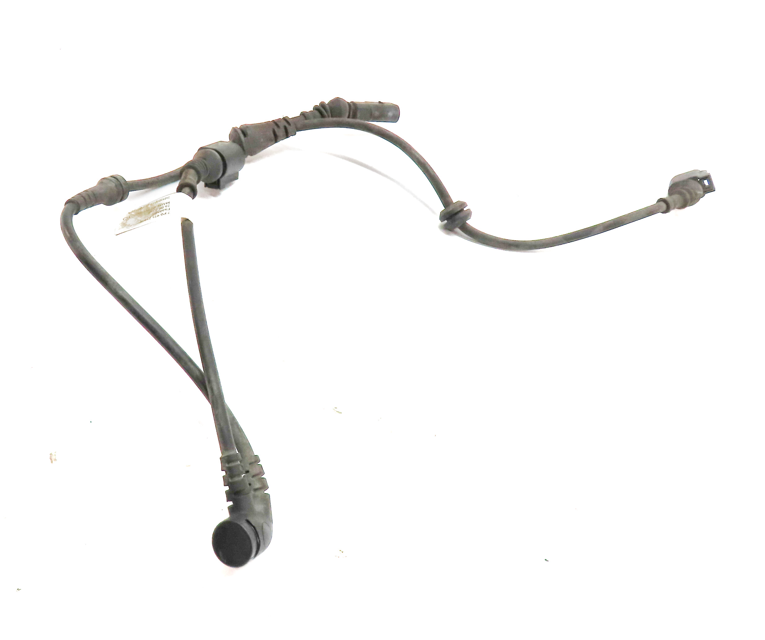 2011 PORSCHE CAYENNE (958) FRONT LEFT DRIVER WHEEL SPEED SENSOR WIRE HARNESS — exact item pictured