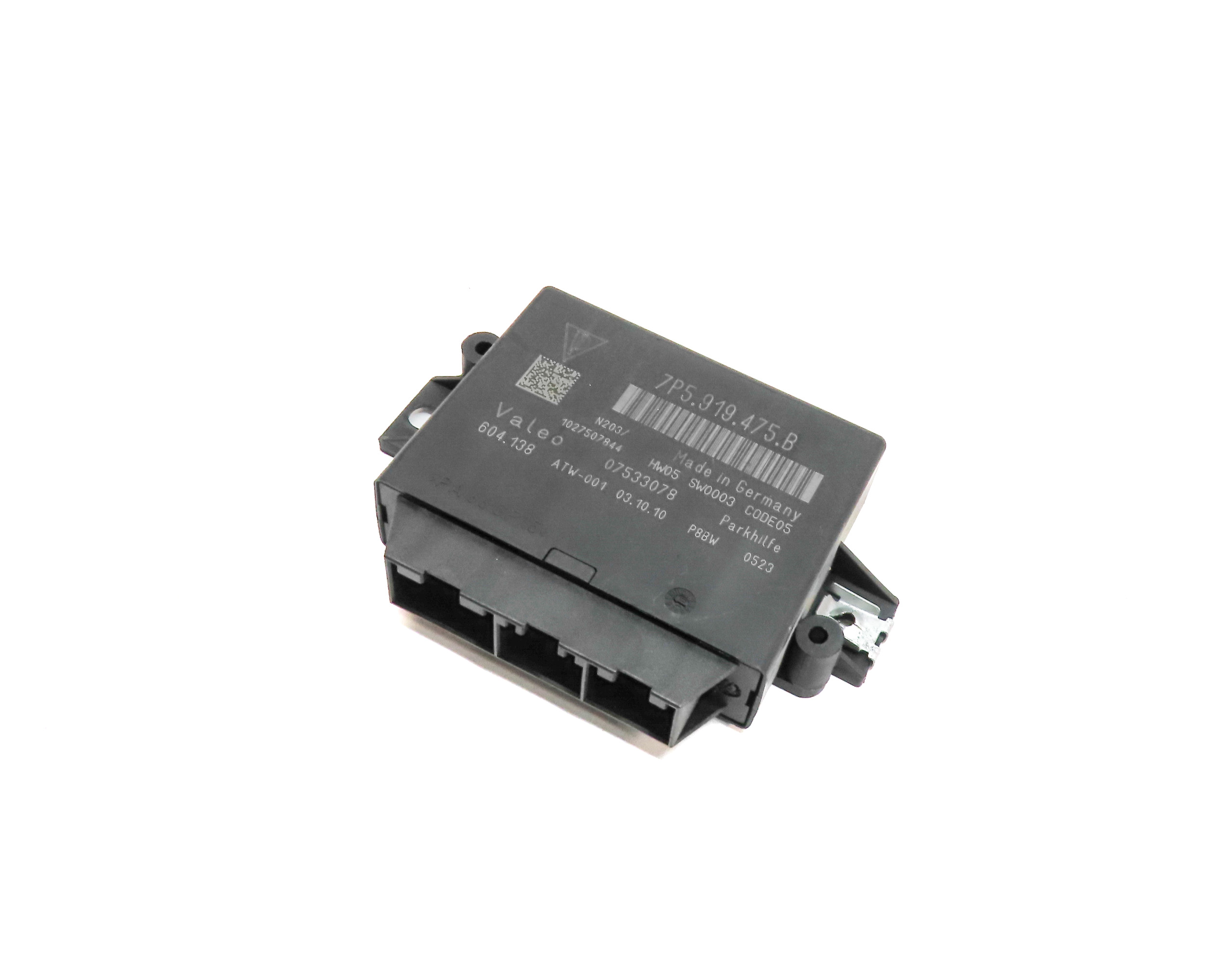 2011-2012 PORSCHE CAYENNE (958) PDC PARK DISTANCE ASSIST CONTROL MODULE — exact item pictured