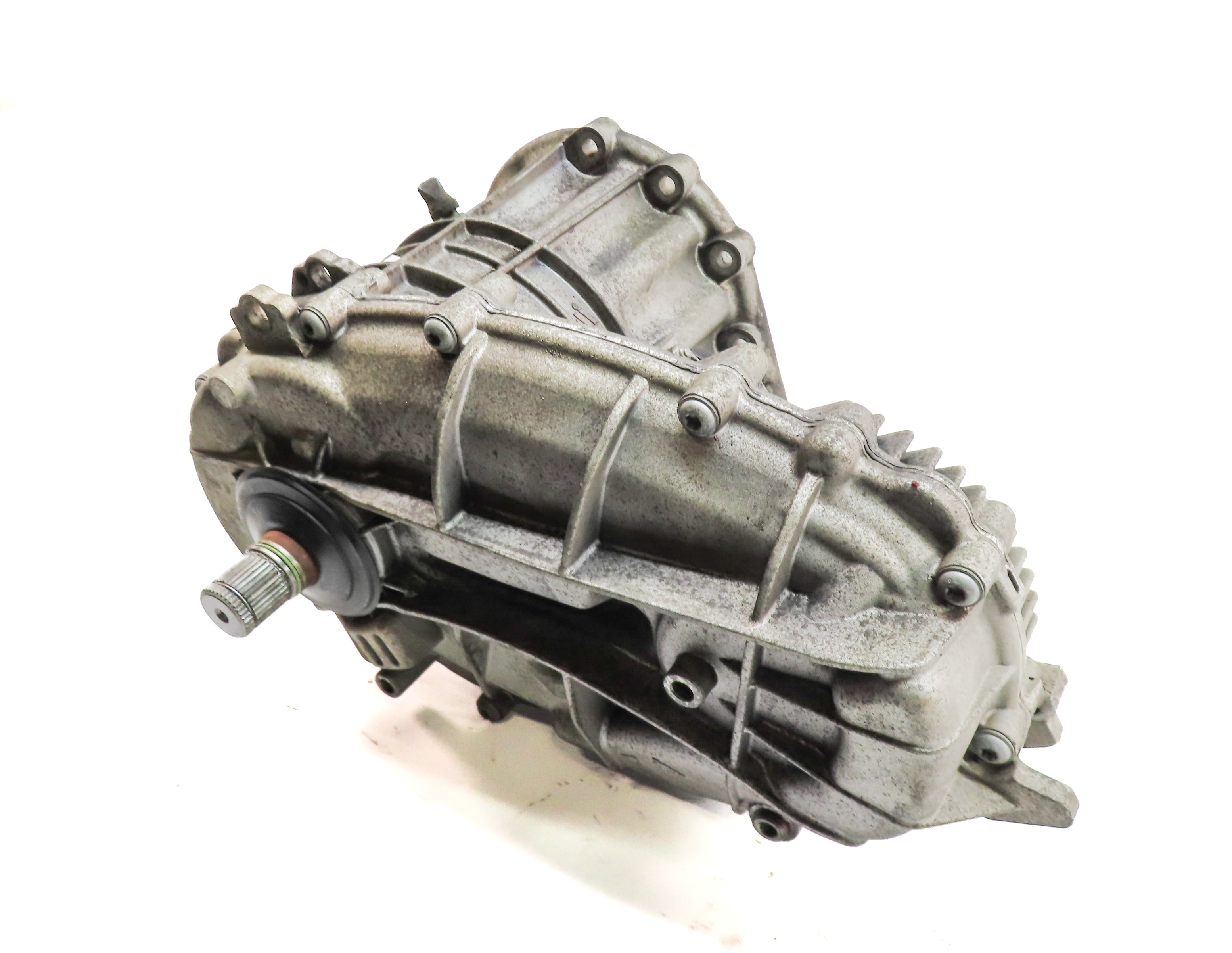 11-18 PORSCHE CAYENNE 958 4.8L GKB NBM NFB FRONT TRANSFER CASE (w/ SHIFT MOTOR) — exact item pictured