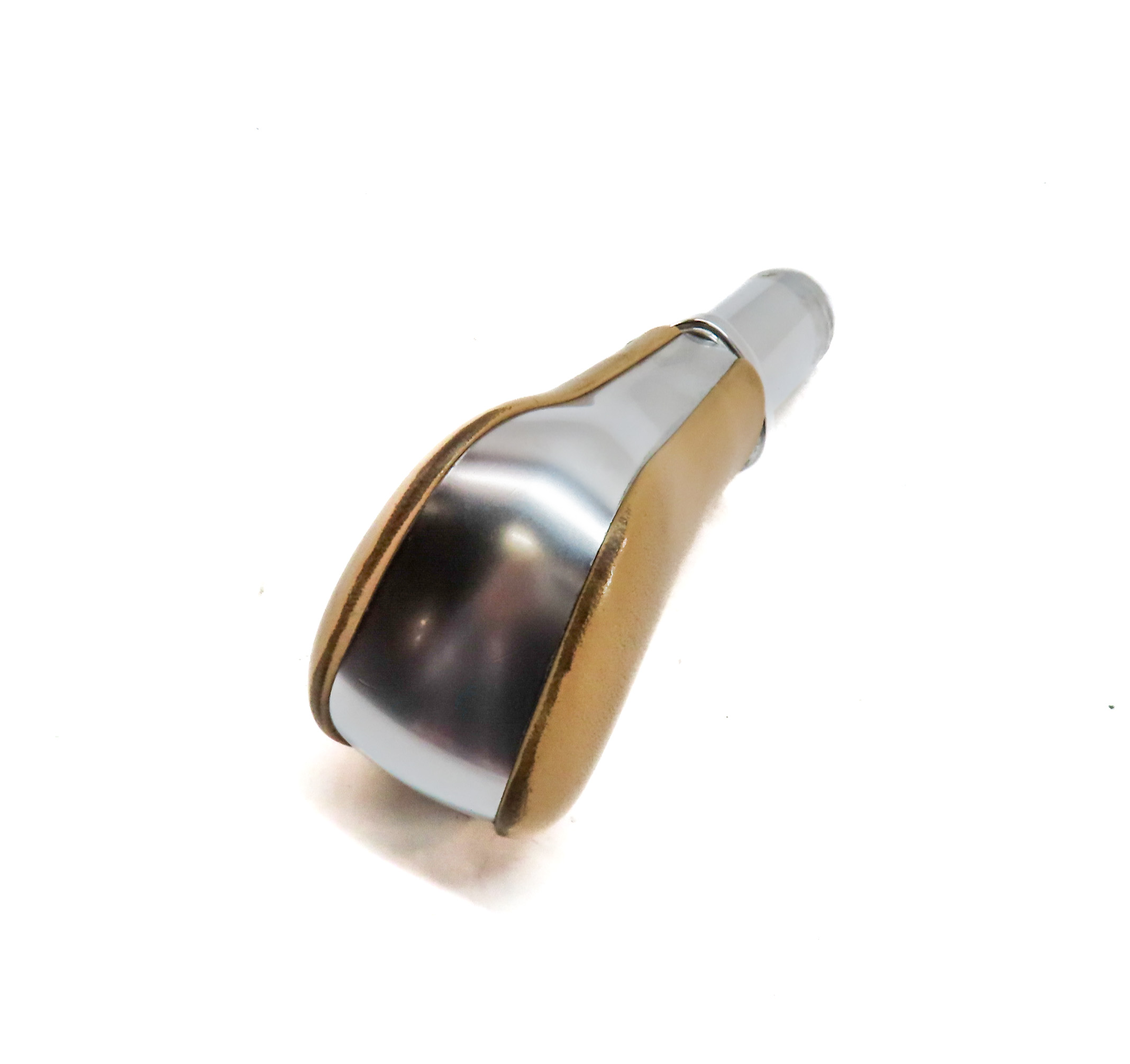 2011 PORSCHE CAYENNE (958) AUTOMATIC TRANSMISSION GEAR SHIFT HANDLE KNOB (BEIGE) — exact item pictured