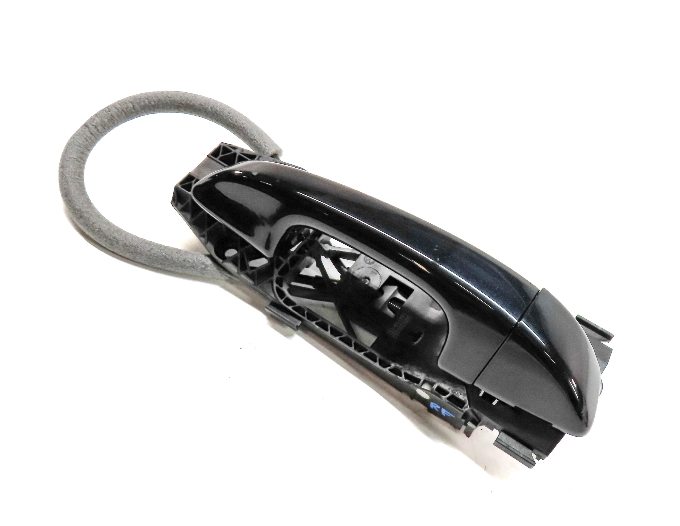 11-18 PORSCHE CAYENNE 958 FRONT RIGHT PASSENGER KEYLESS DOOR HANDLE (Black) — exact item pictured