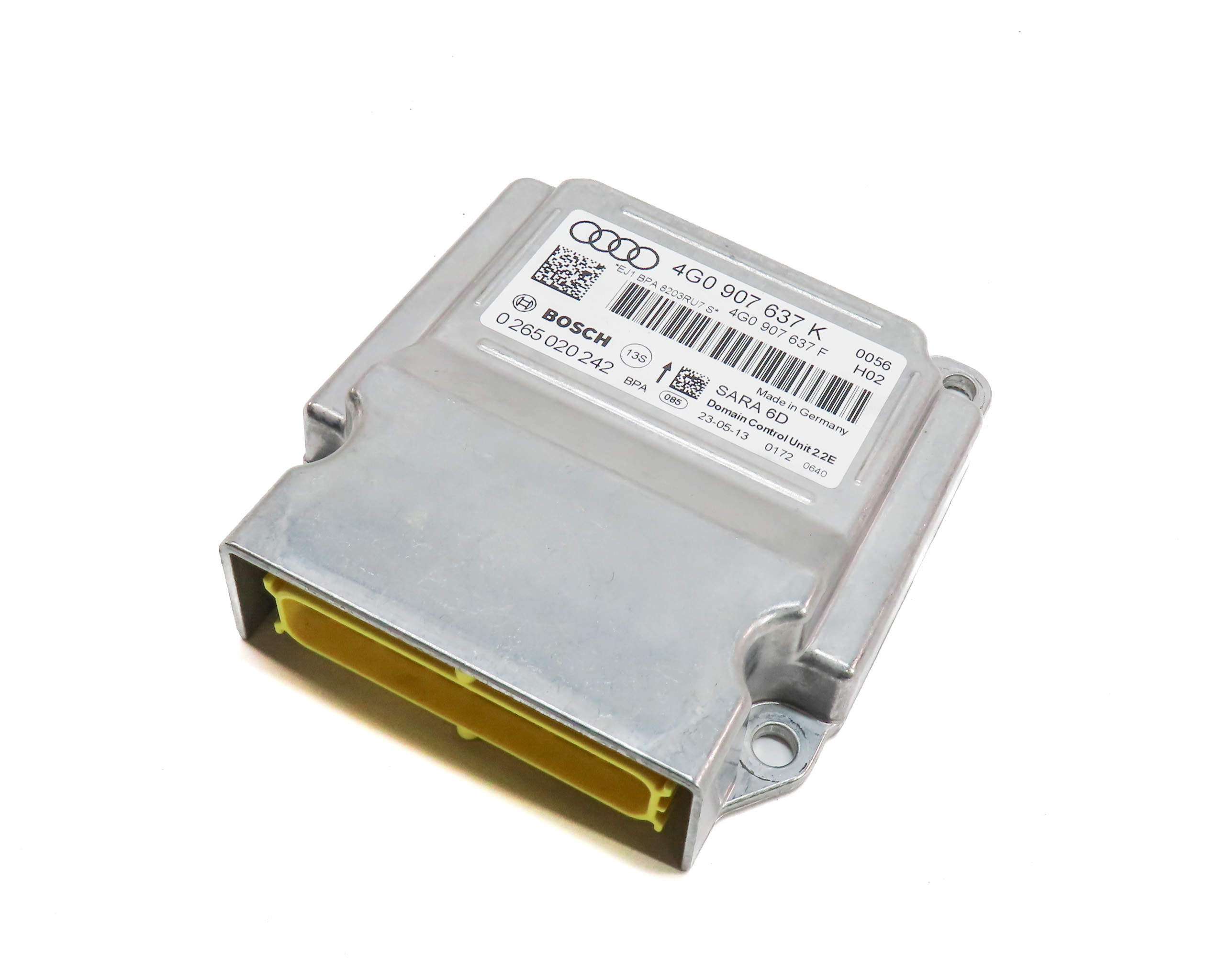 2014 AUDI A6 (C7 4G) SAFETY RESTRAINT COLLISION PROTECTION CONTROL MODULE — exact item pictured