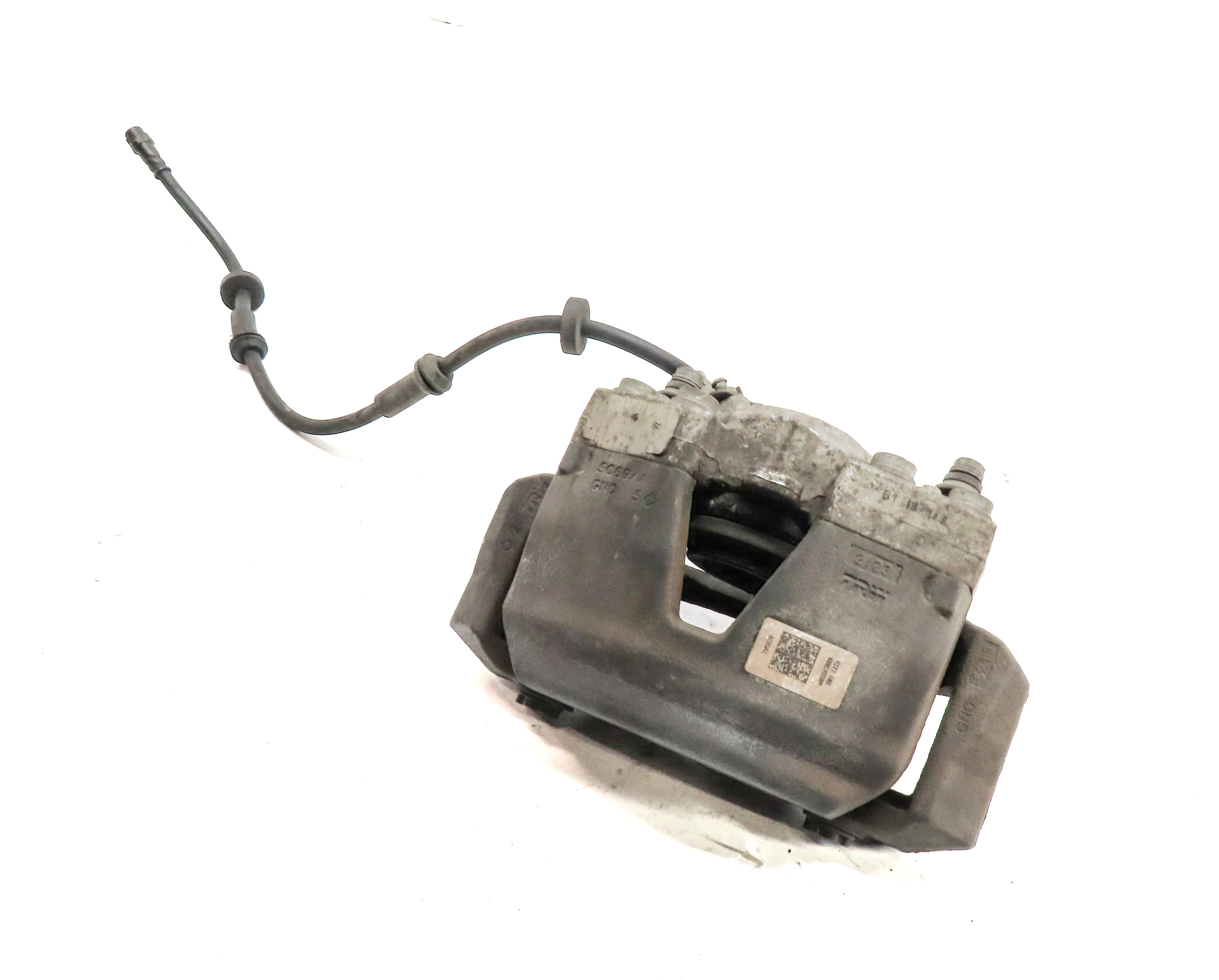 2013-2015 AUDI A6 (C7) FRONT LEFT DRIVER BRAKE CALIPER (345mm 13.58" ROTOR) — exact item pictured