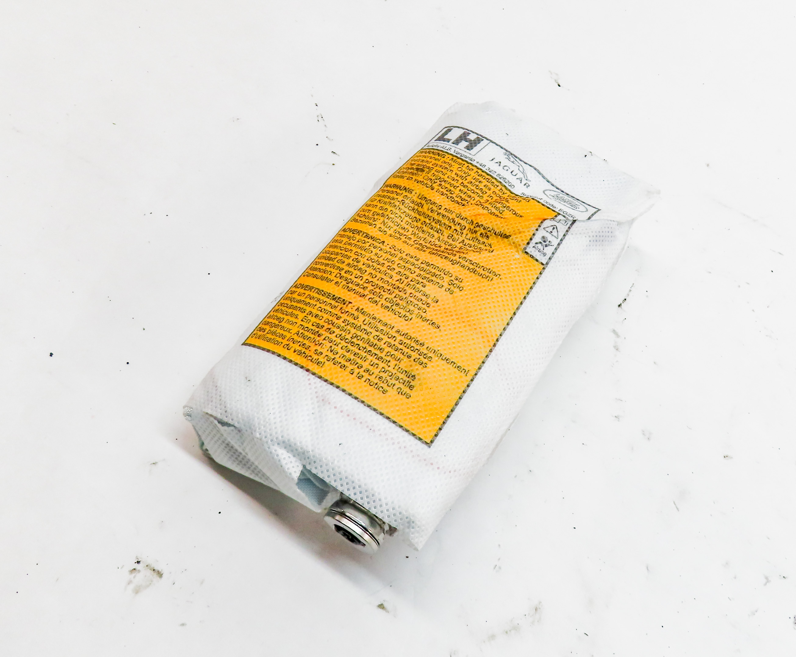12-19 DISCOVERY SPORT EVOQUE (L538 L550) LEFT FRONT DRIVER SEAT AIRBAG AIR BAG — exact item pictured