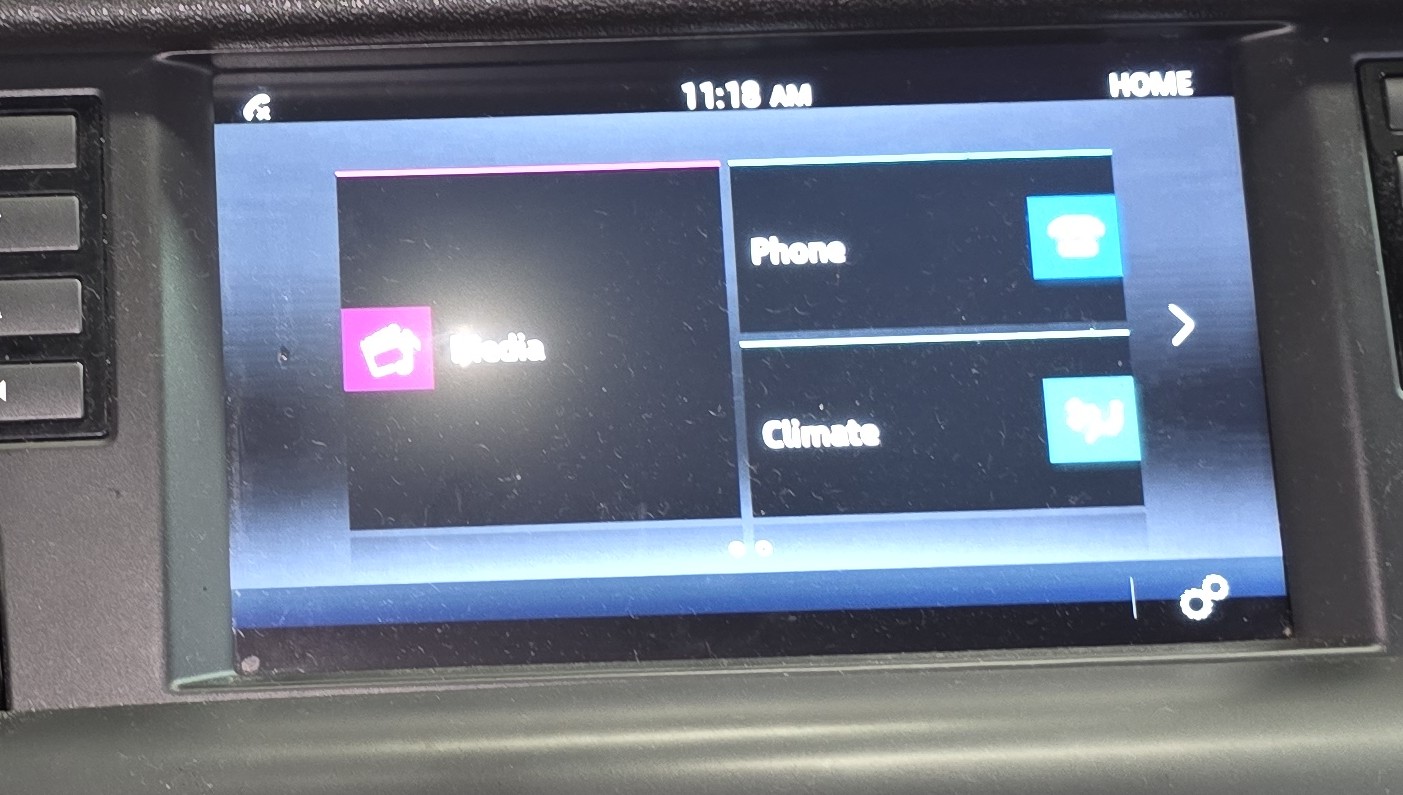 15-19 JAGUAR F-PACE F-TYPE XE XF LAND ROVER DISCOVERY EVOQUE - NAVIGATION SCREEN — exact item pictured