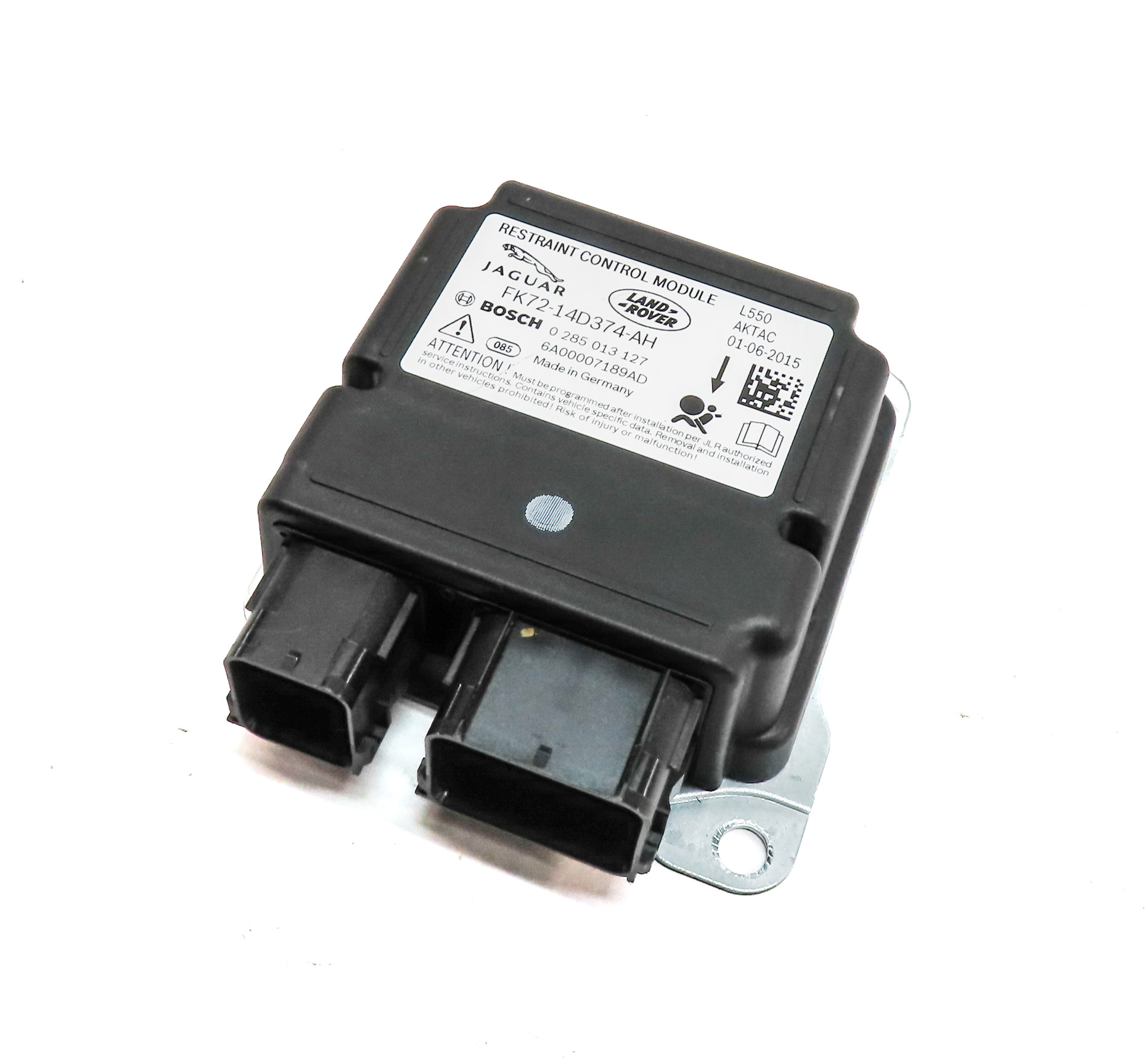 2015-2019 LAND ROVER DISCOVERY SPORT (L538) SRS BAG CONTROL MODULE — exact item pictured