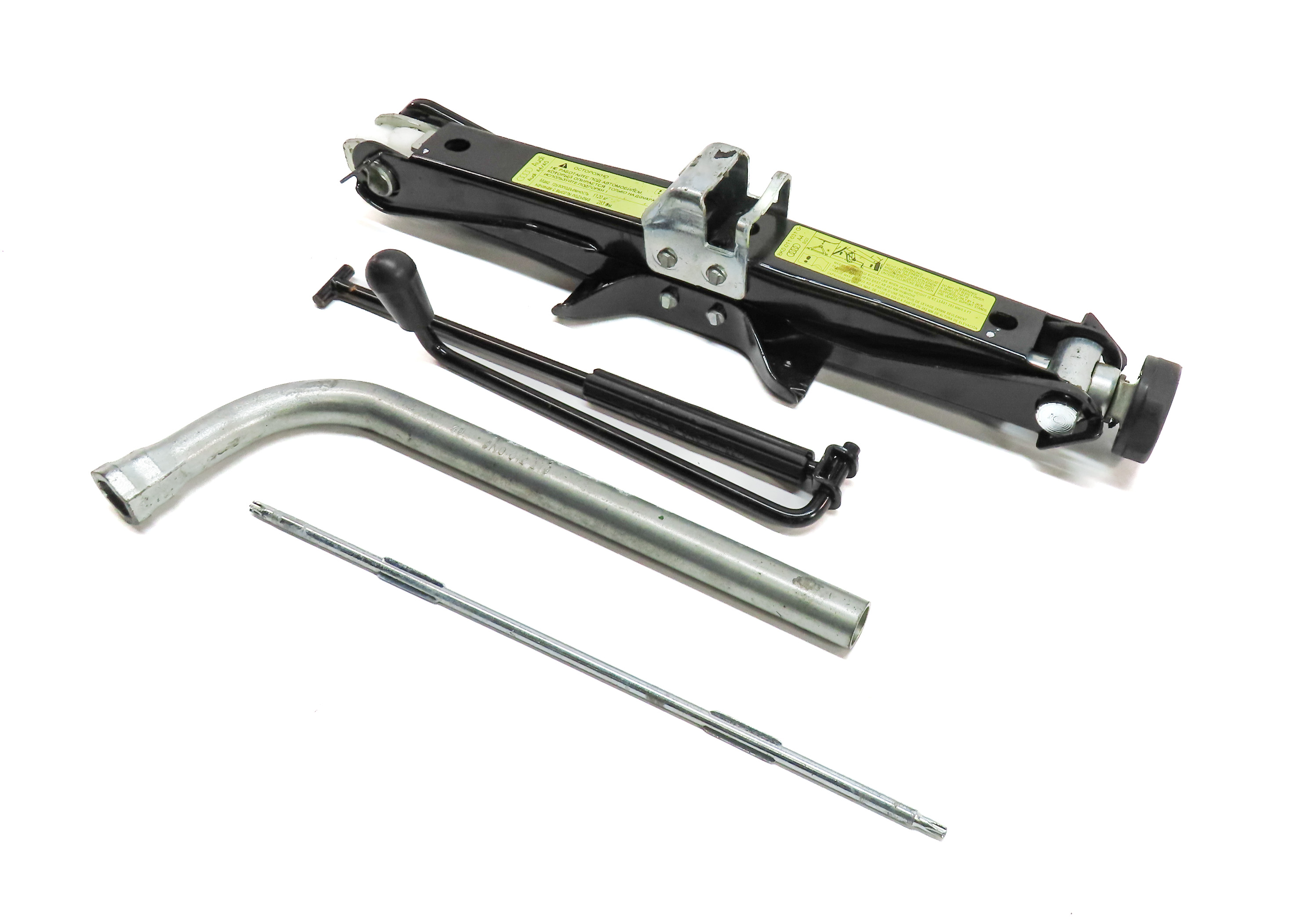 2009-2017 AUDI A4 S4 A5 S5 (B8 8K 8T) SPARE TIRE JACK WRENCH TOOL KIT SET — exact item pictured