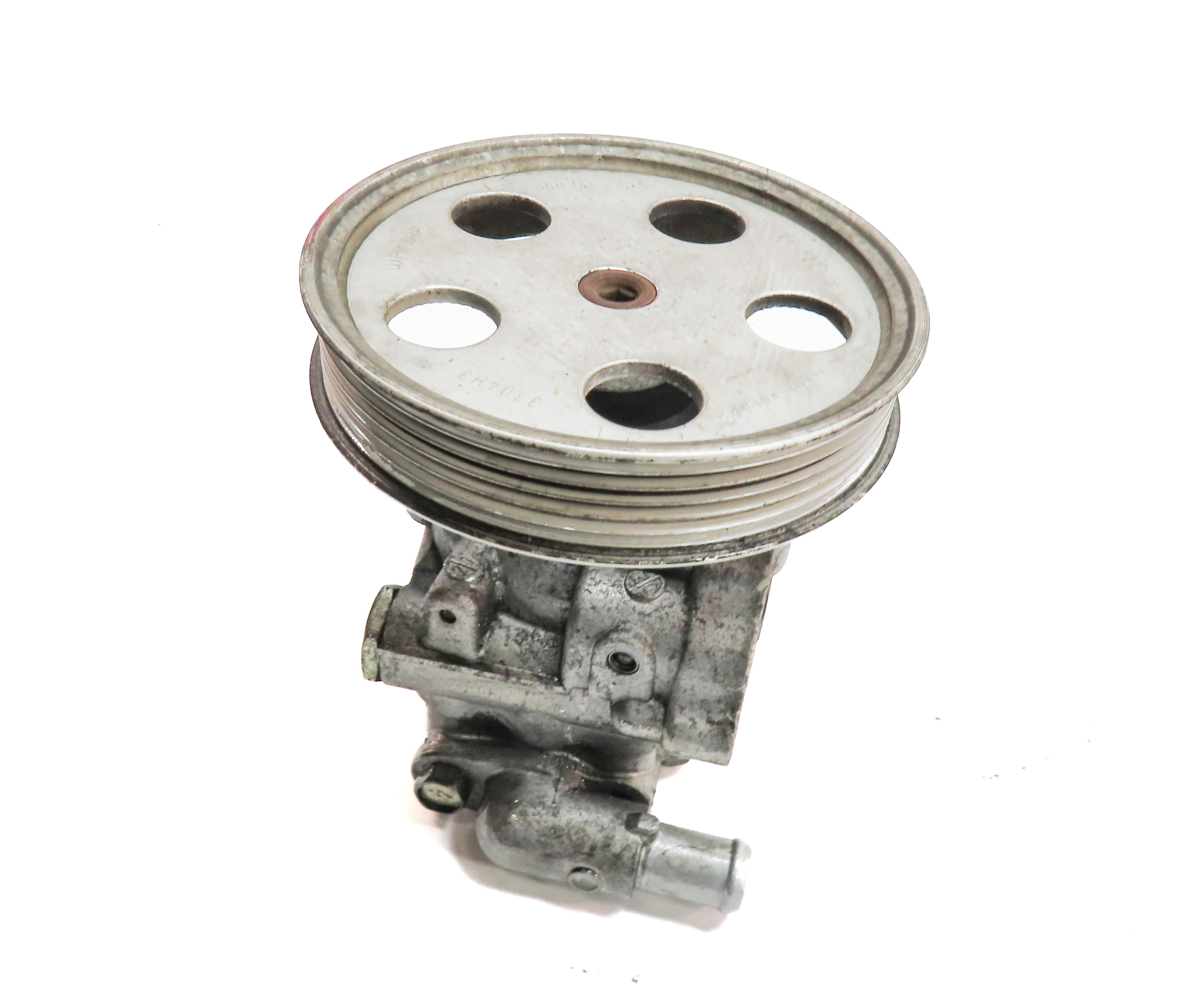 2009-2012 AUDI A4 A5 (B8 8K 8T) 2.0L TURBO ENGINE POWER STEERING PUMP w/ PULLEY — exact item pictured