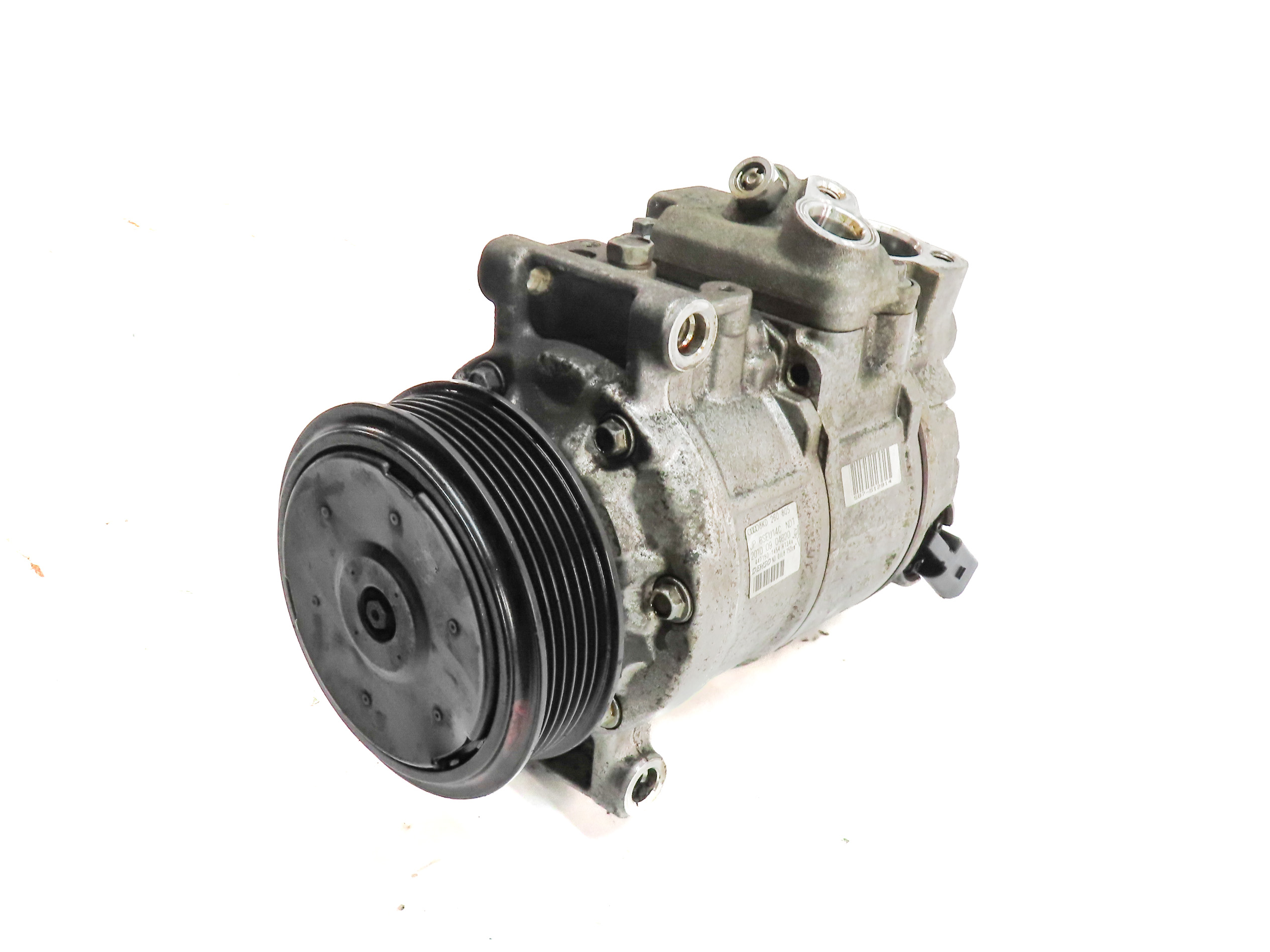 2009-2012 AUDI A4 A5 (B8 8K 8T) 2.0L ENGINE A/C AIR COMPRESSOR PUMP MOTOR — exact item pictured
