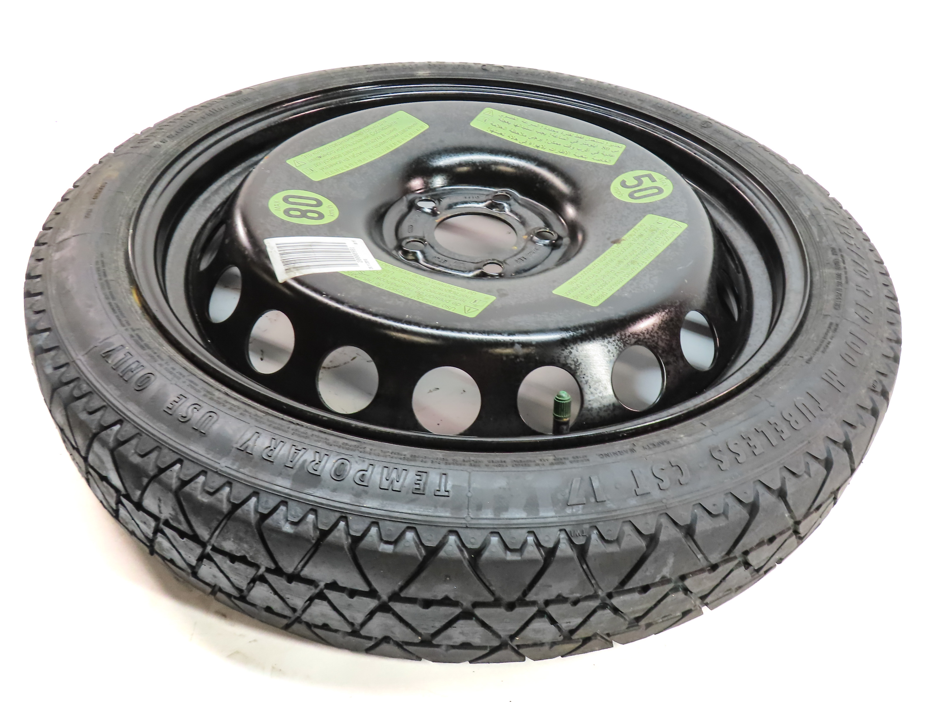 2009-2017 AUDI A4 S4 A5 S5 (B8 8K 8T) 19x4 INCH SPARE TIRE WHEEL RIM — exact item pictured