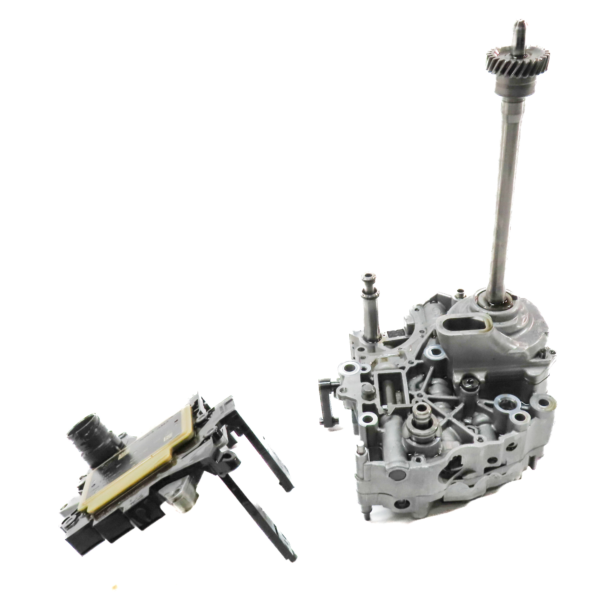 09-11 AUDI A4 (B8 8K) 2.0L FWD CVT A/T VALVE BODY OIL PUMP W/MECHATRONIC LKW MVC — exact item pictured