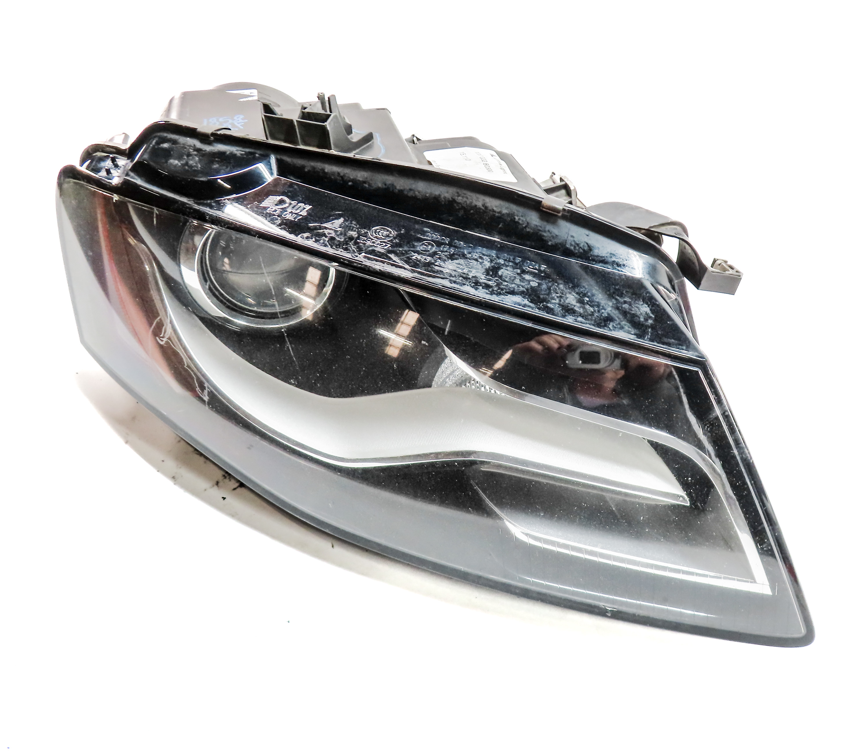 09-12 AUDI A4 S4 (B8 8K) RIGHT PASSENGER XENON HID HEADLIGHT LIGHT LAMP NON AFS — exact item pictured