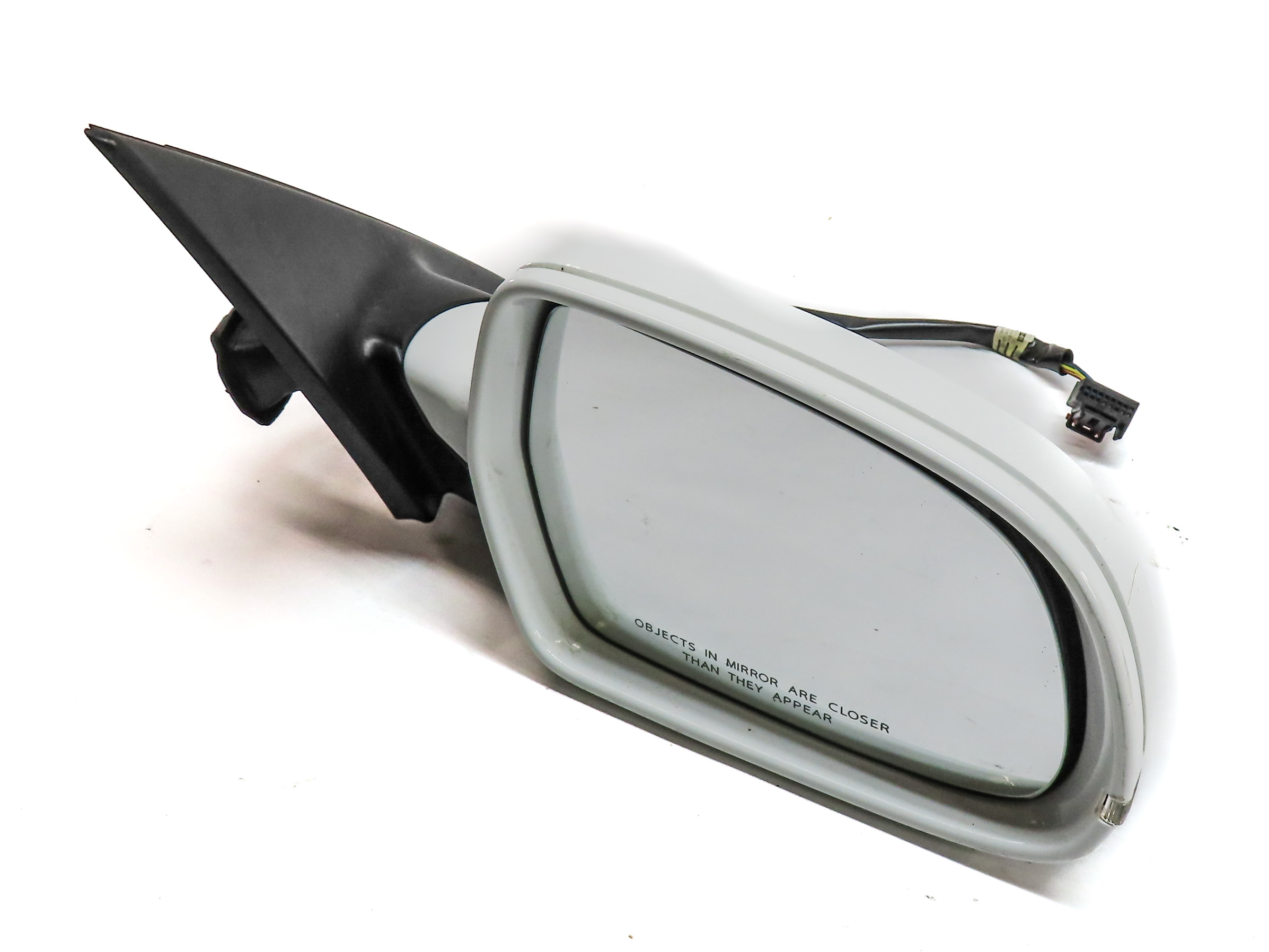 2010-2016 AUDI A4 (B8 8K) RIGHT FRONT PASSENGER HEATED DOOR MIRROR (White) — exact item pictured