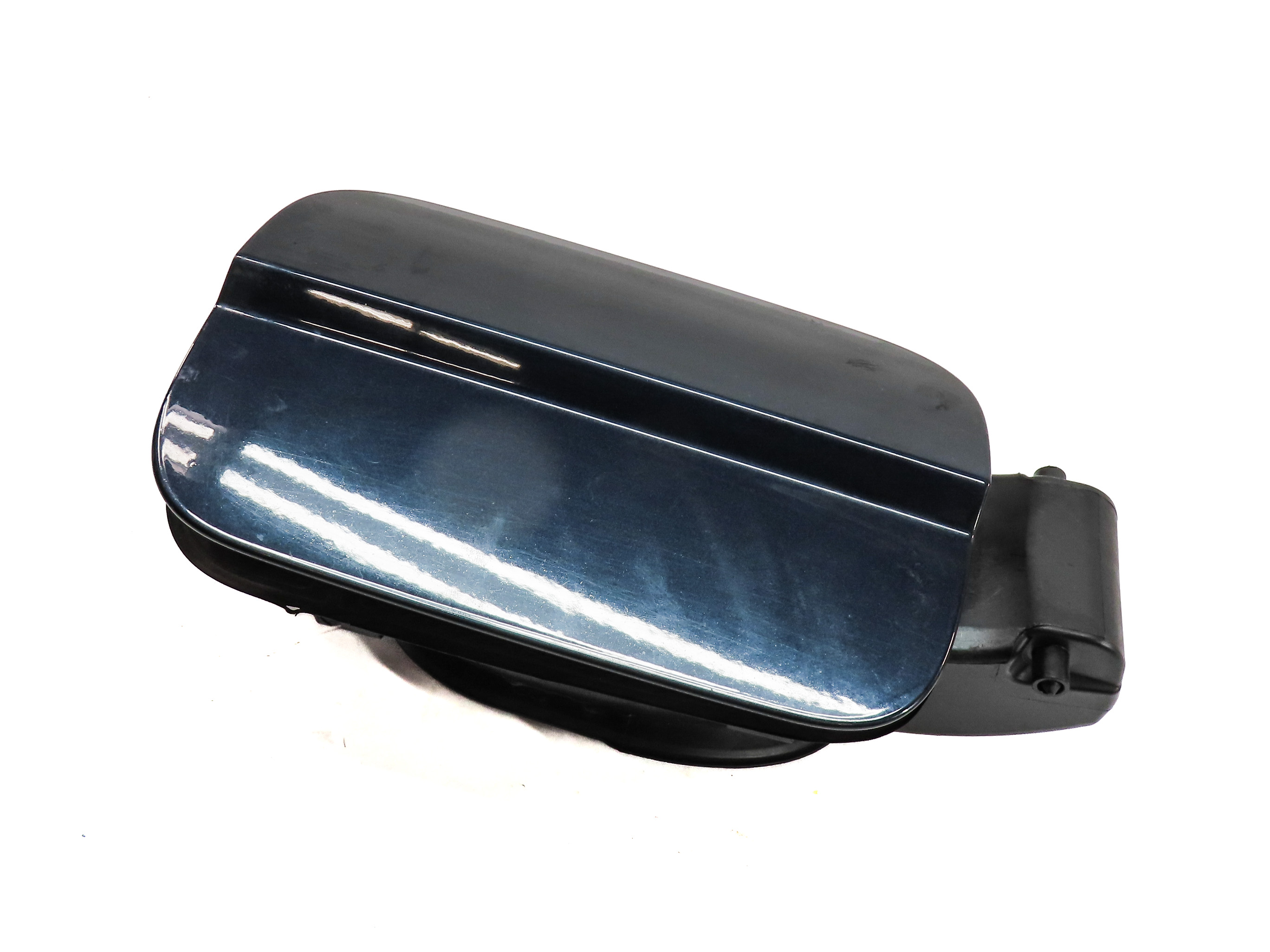 2012-2018 AUDI A6 S6 (C7) FUEL TANK DOOR LID COVER TRIM w/ HOUSING (Blue) — exact item pictured