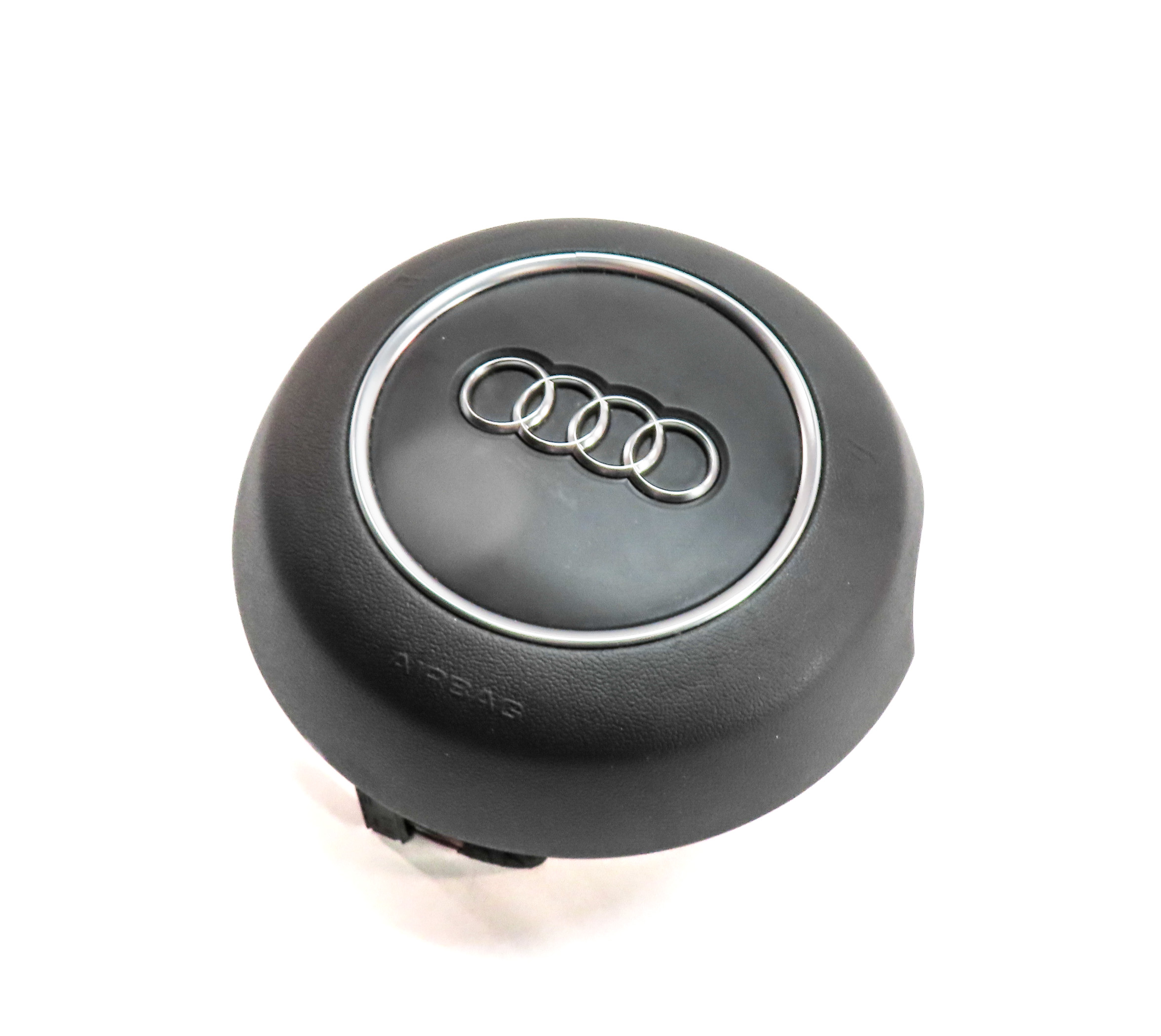 12-18 AUDI A6 A7 S6 S7 (C7 4G8) 3-SPOKE STEERING WHEEL AIRBAG AIR BAG (BLACK) — exact item pictured
