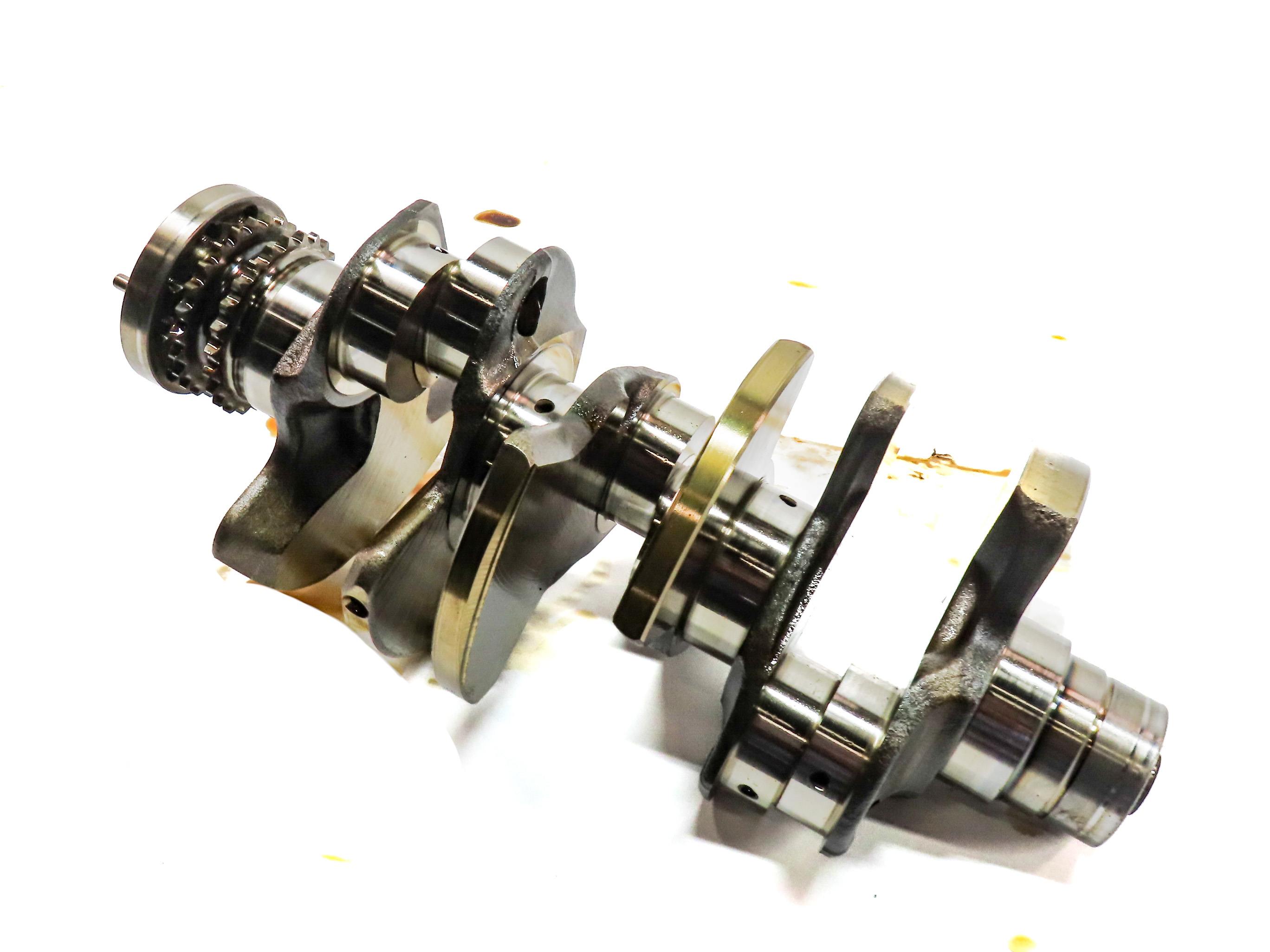 2017 AUDI A6 (C7 4G) 3.0L SUPER (CREC) ENGINE MOTOR CRANK SHAFT CRANKSHAFT — exact item pictured