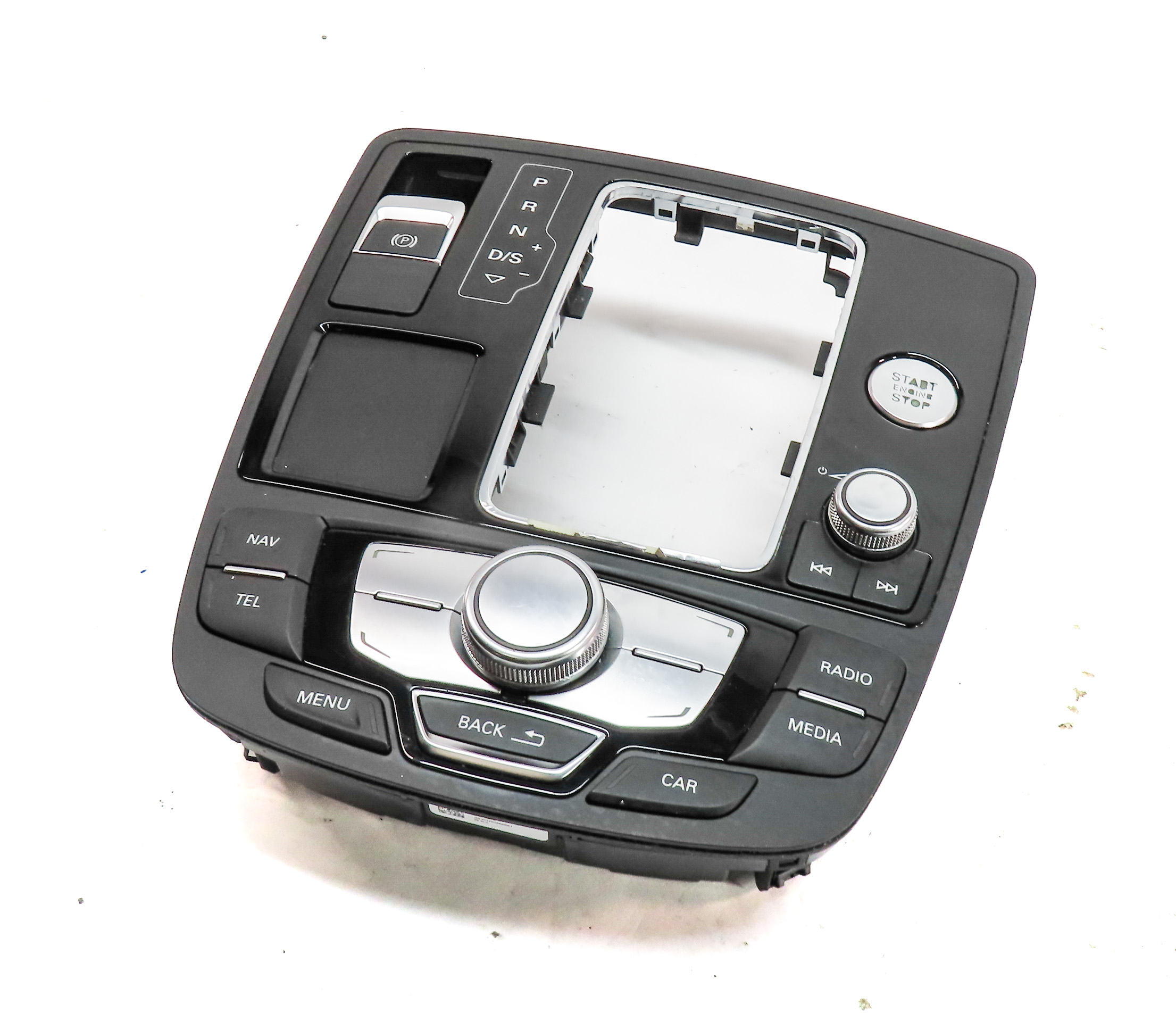 16-18 AUDI A6 A7 S6 S7 RS7 (C7 4G8) RADIO MEDIA MMI NAVI SHIFT INDICATOR PANEL — exact item pictured
