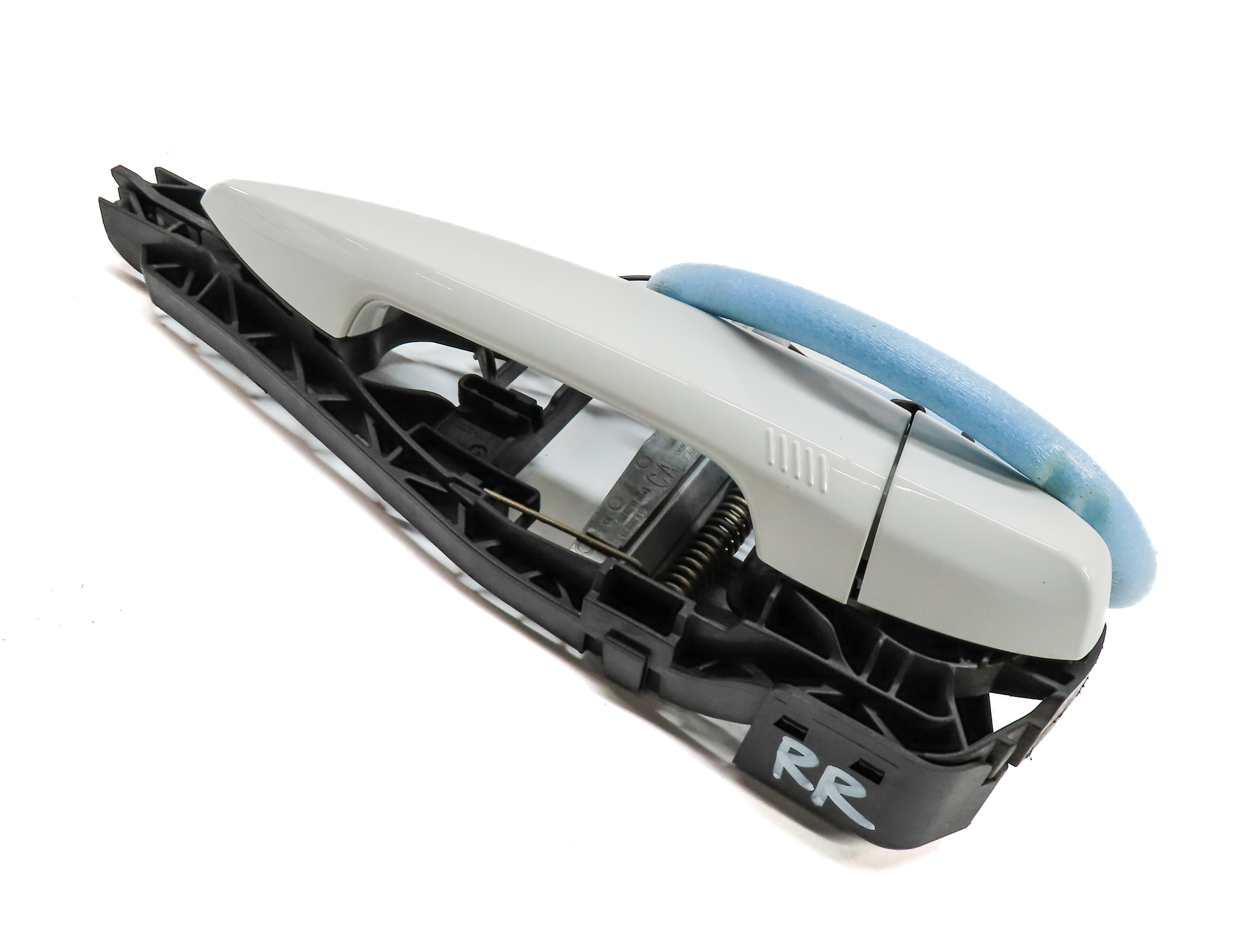 14-21 BMW X1 X2 X5 X6 (F15 F16 F39 F48) REAR RIGHT COMFORT DOOR HANDLE (White) — exact item pictured