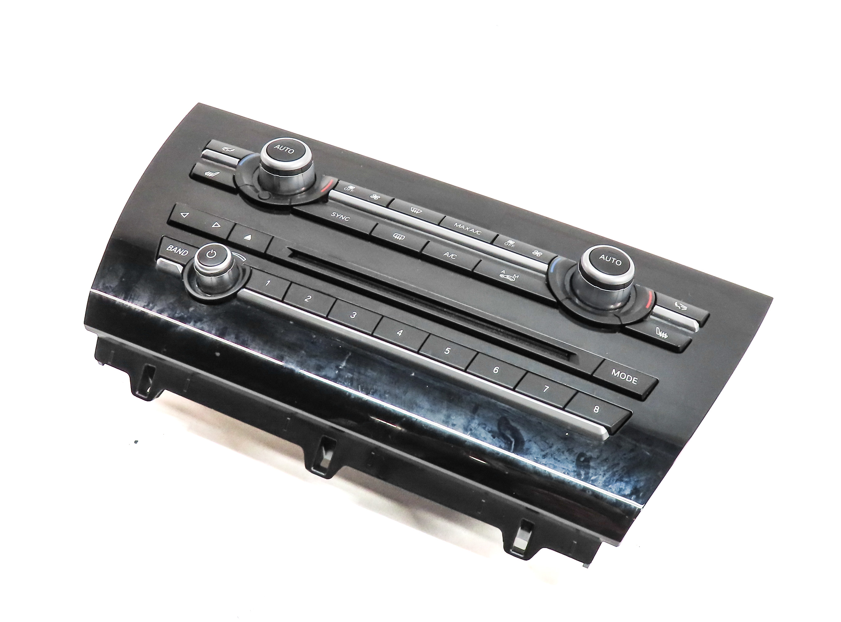 2014-2018 BMW X5 (F15 F85) FRONT HEATER A/C TEMPERATURE CLIMATE CONTROL PANEL — exact item pictured
