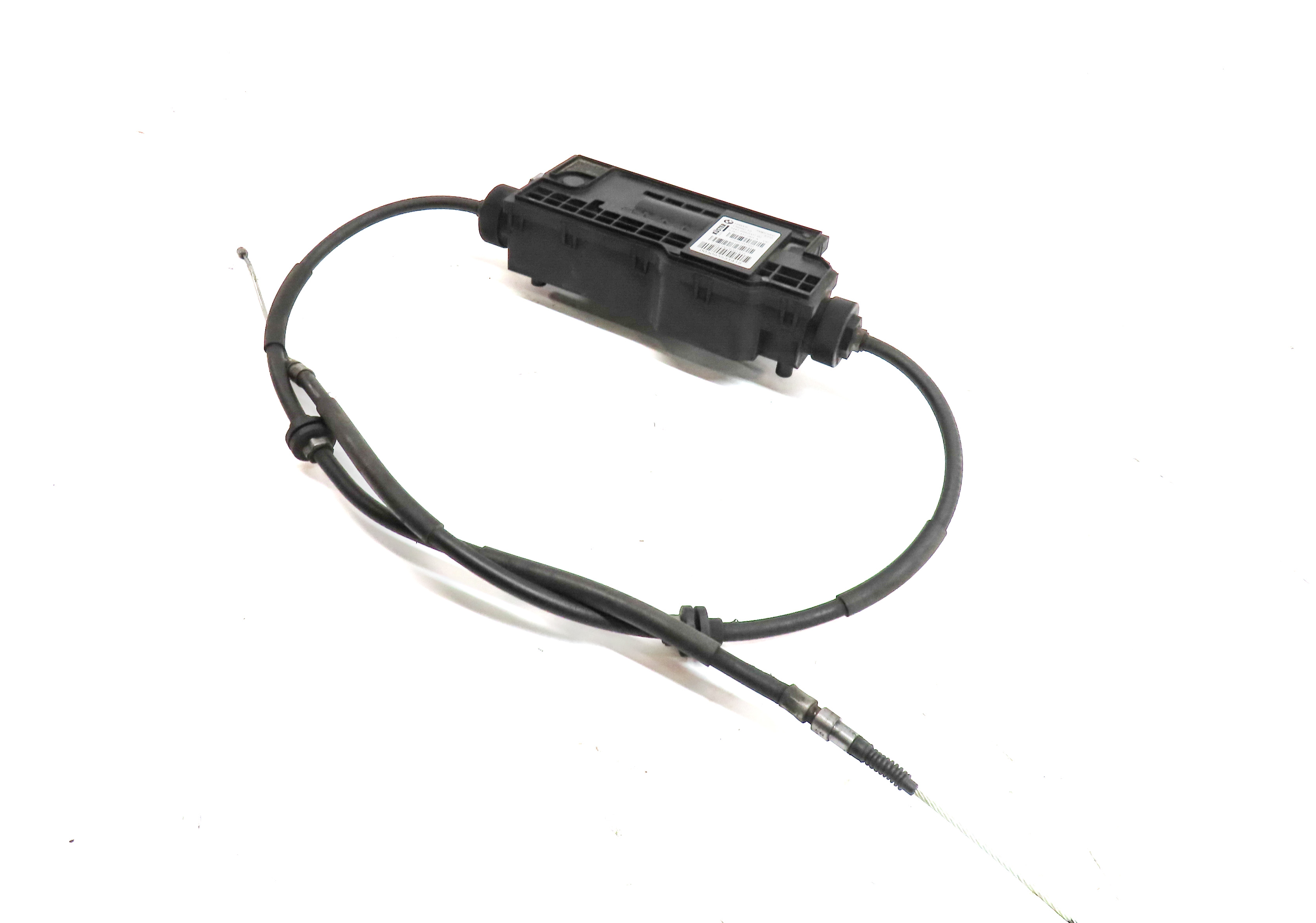 2018 BMW X5 (F15) EMERGENCY ELECTRONIC PARK PARKING BRAKE ACTUATOR w/ CABLES — exact item pictured